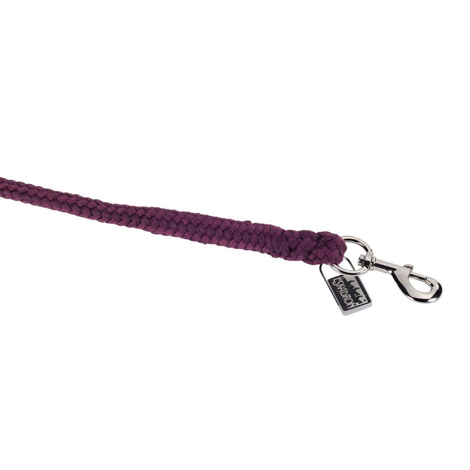 Burgundy Dark Red Eskadron Longhina con GANCIO GIREVOLE nichelato, al pezzo