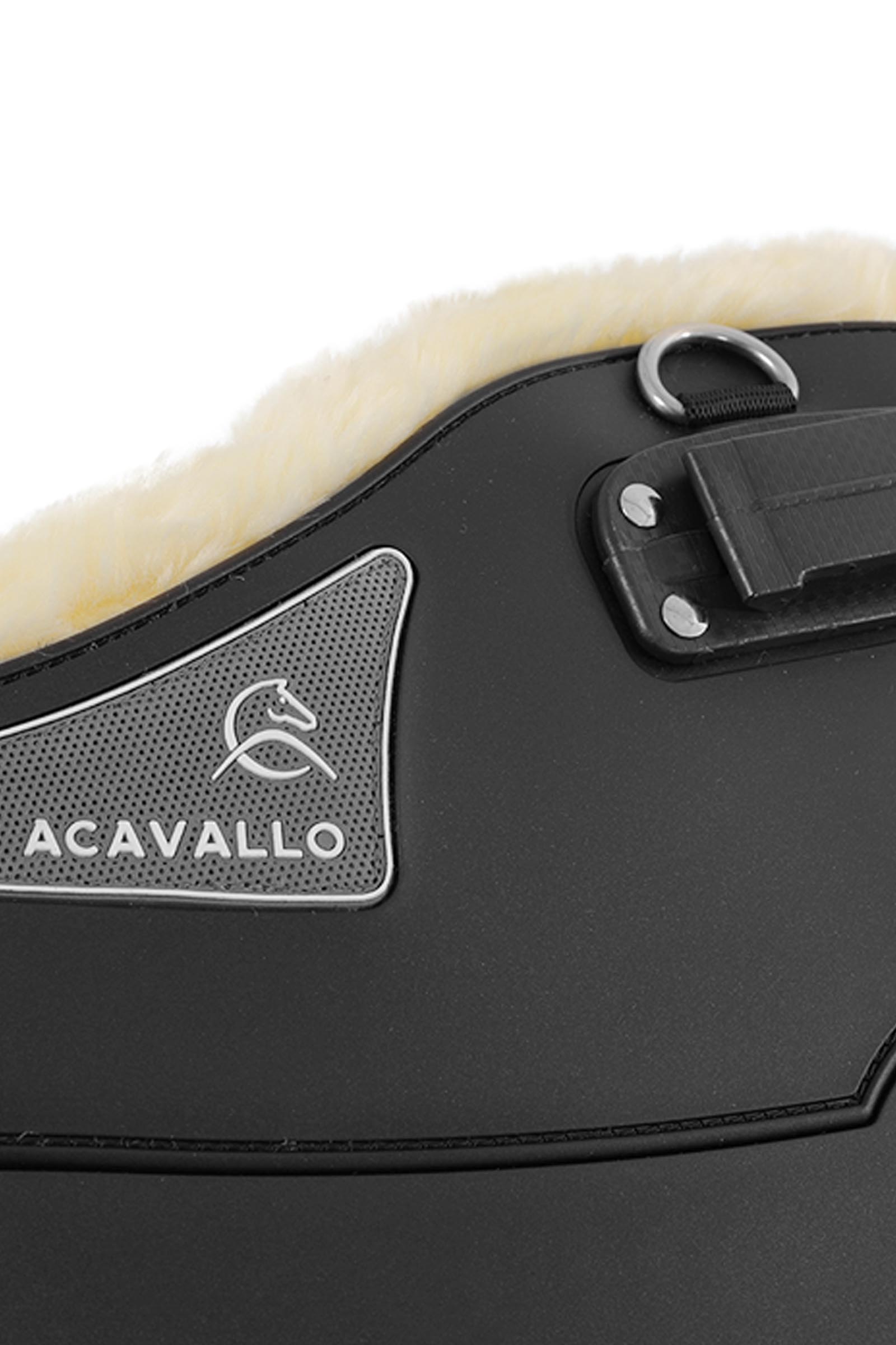 Acavallo sottopancia paracolpi Classic in gel con finta pelliccia  