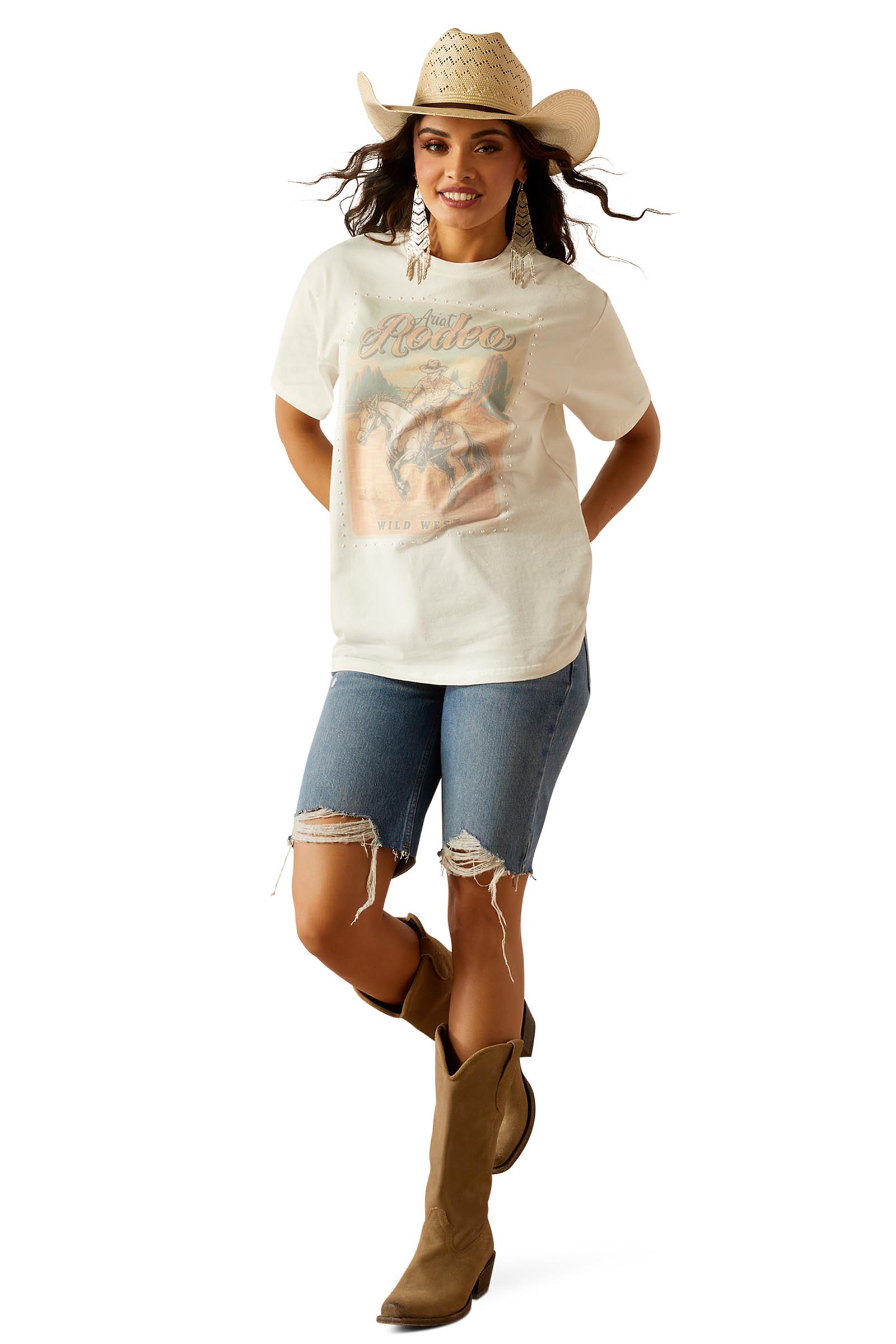 Ariat Rodeo T-shirt da donna