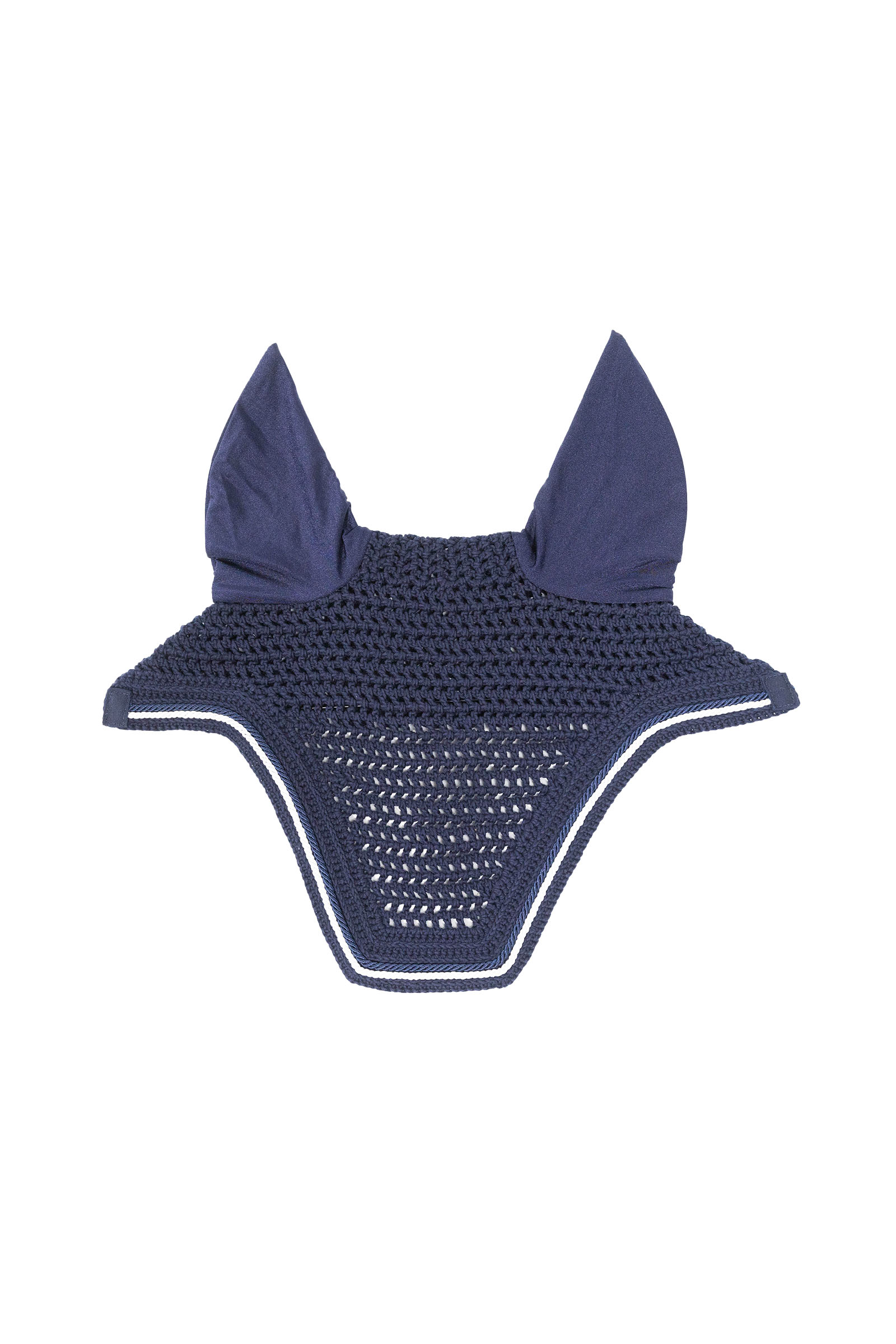 navy Kentucky Horsewear cuffia antimosche Wellington Diamond Rope Soundless