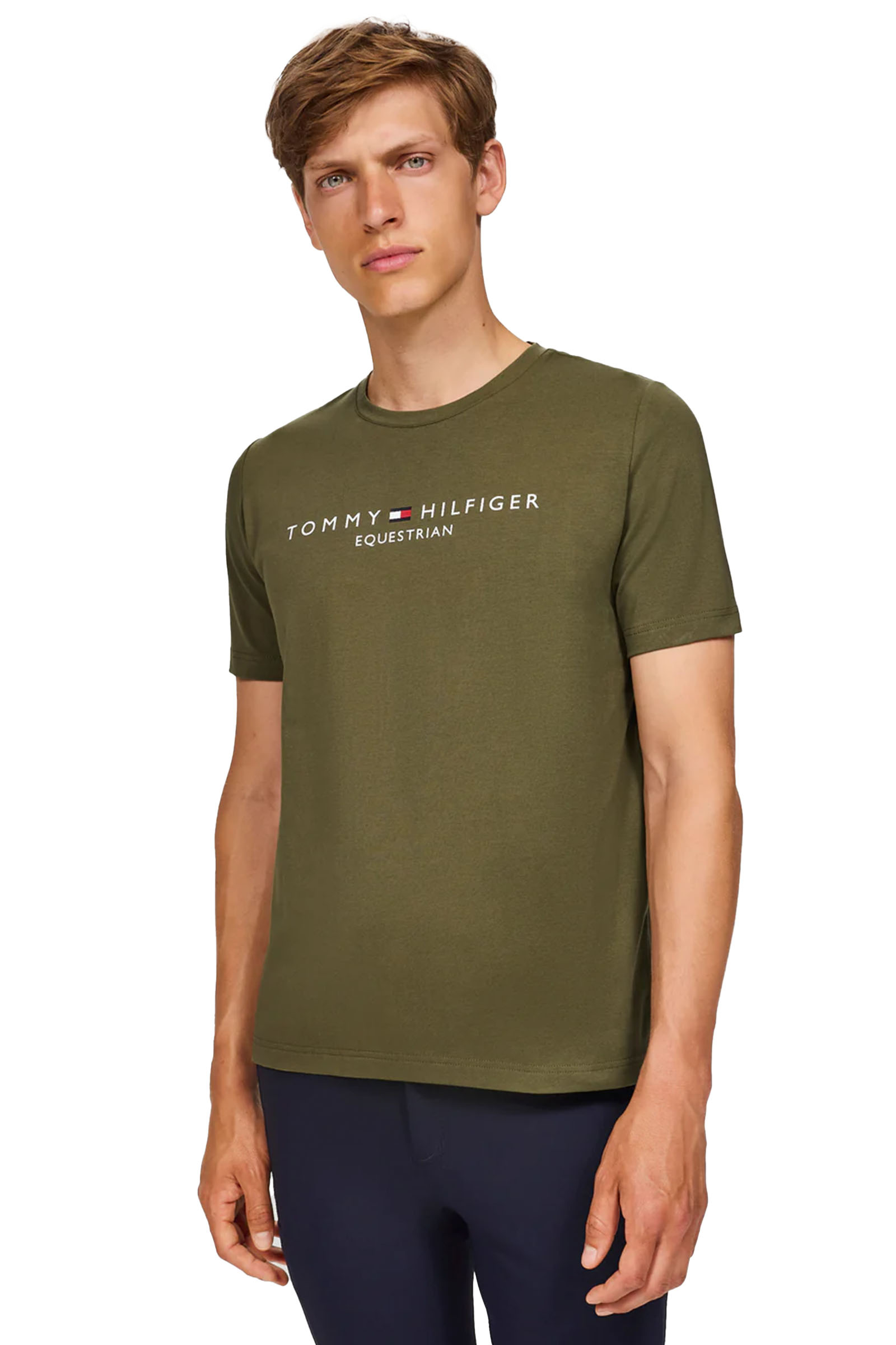 T-shirt con grafica a maniche corte Tommy Hilfiger Equestrian Williamsburg