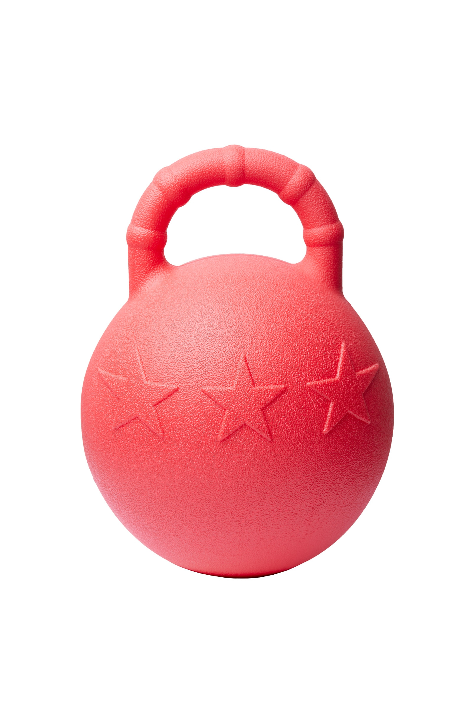 Rosso Palla da gioco per cavalli Horze