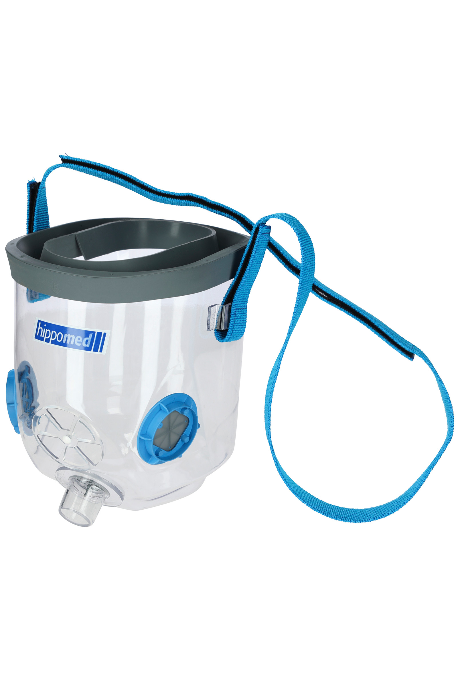 Hippomed Maschera per inalazione  incl. Accessori per AirOne, cavalli mezzosangue