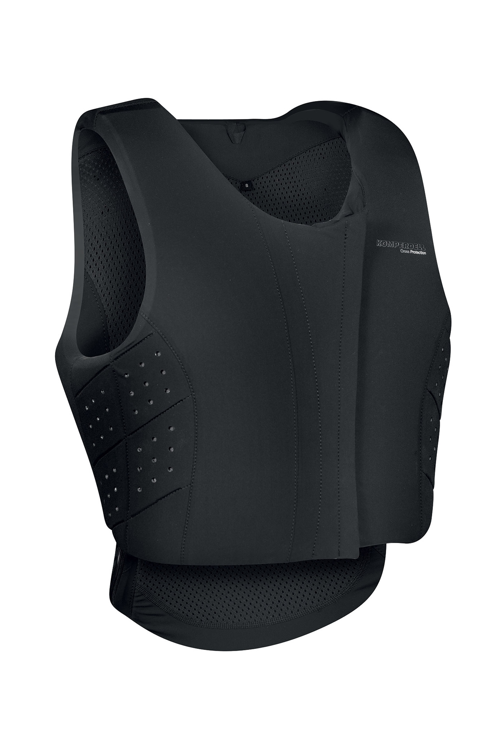 Komperdell body protector da equitazione con zip frontale, vestibilit&agrave; regolare