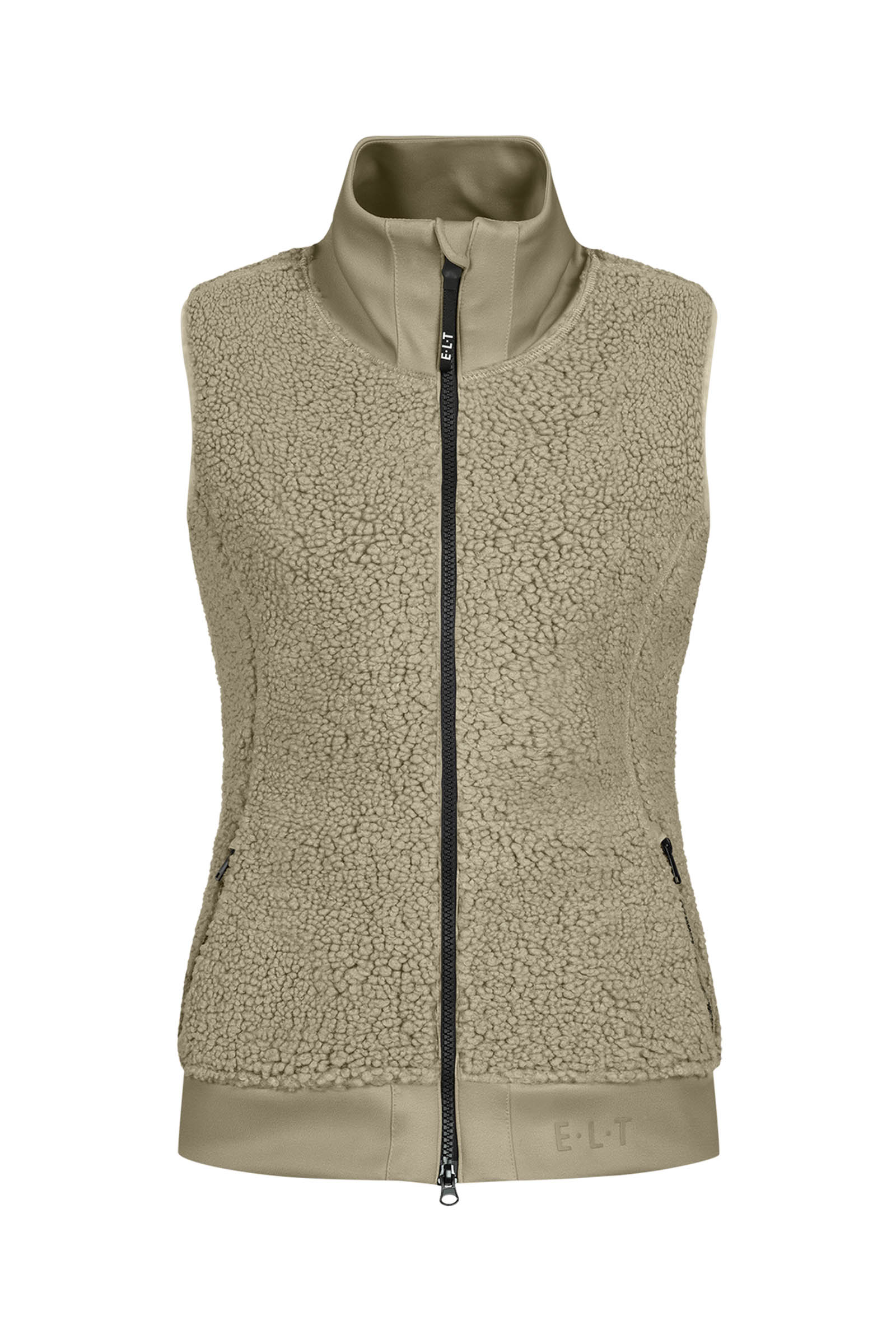 Beige Grey ELT Rotterdam Women&acute;s Fleece Vest