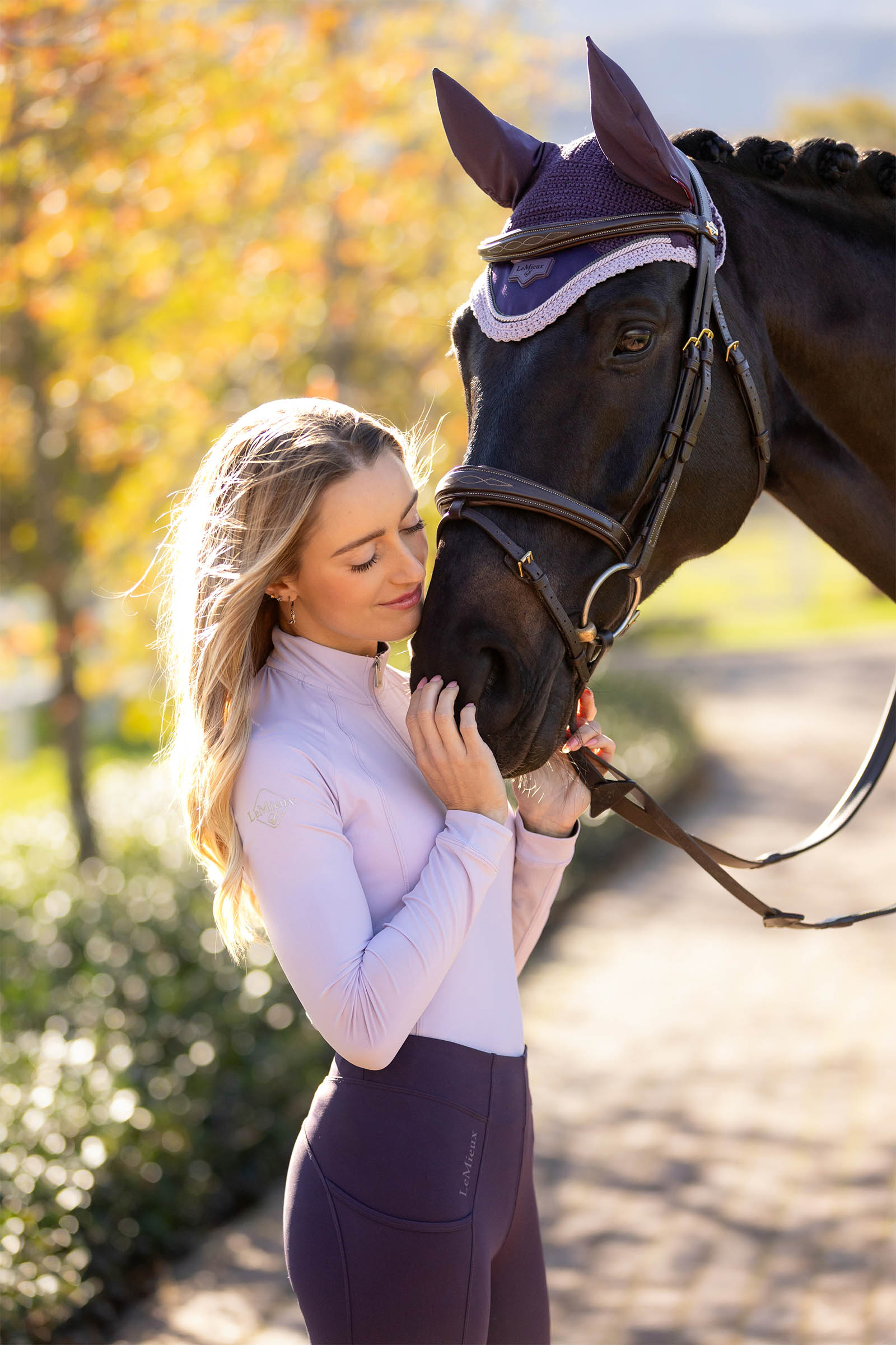 LeMieux Halle base layer donna leggero con protezione UV