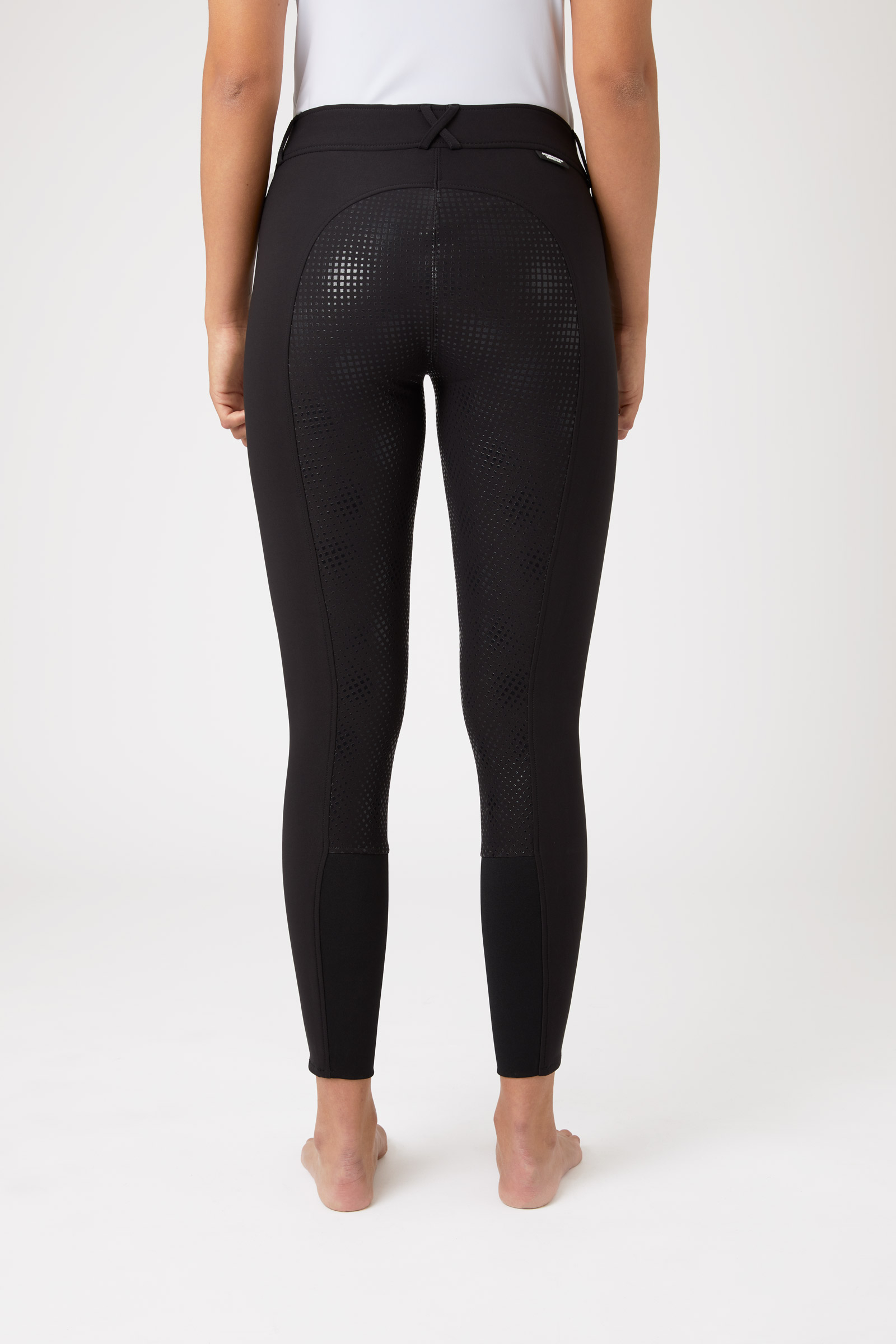 Horze Grand Prix pantaloni da equitazione donna con full seat in silicone, UPF 50+