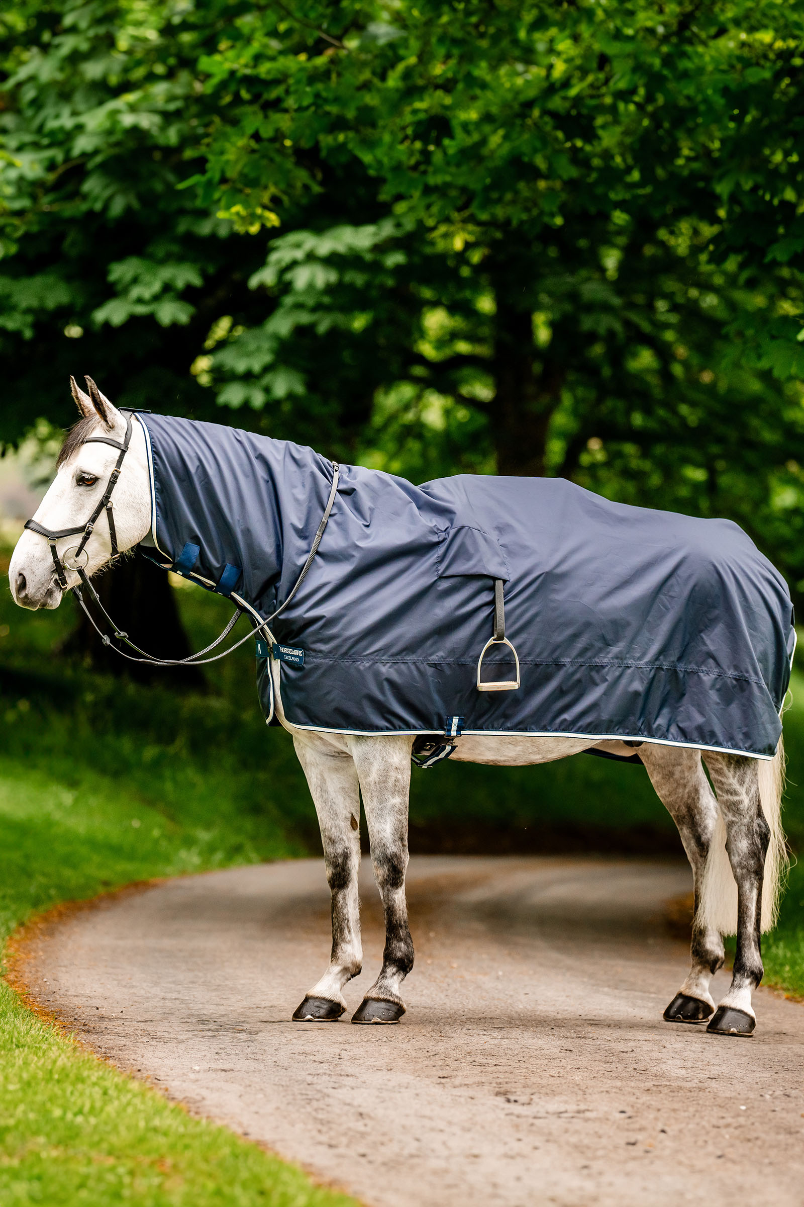 Horseware Newmarket Coperta antipioggia Mack con fodera in pile