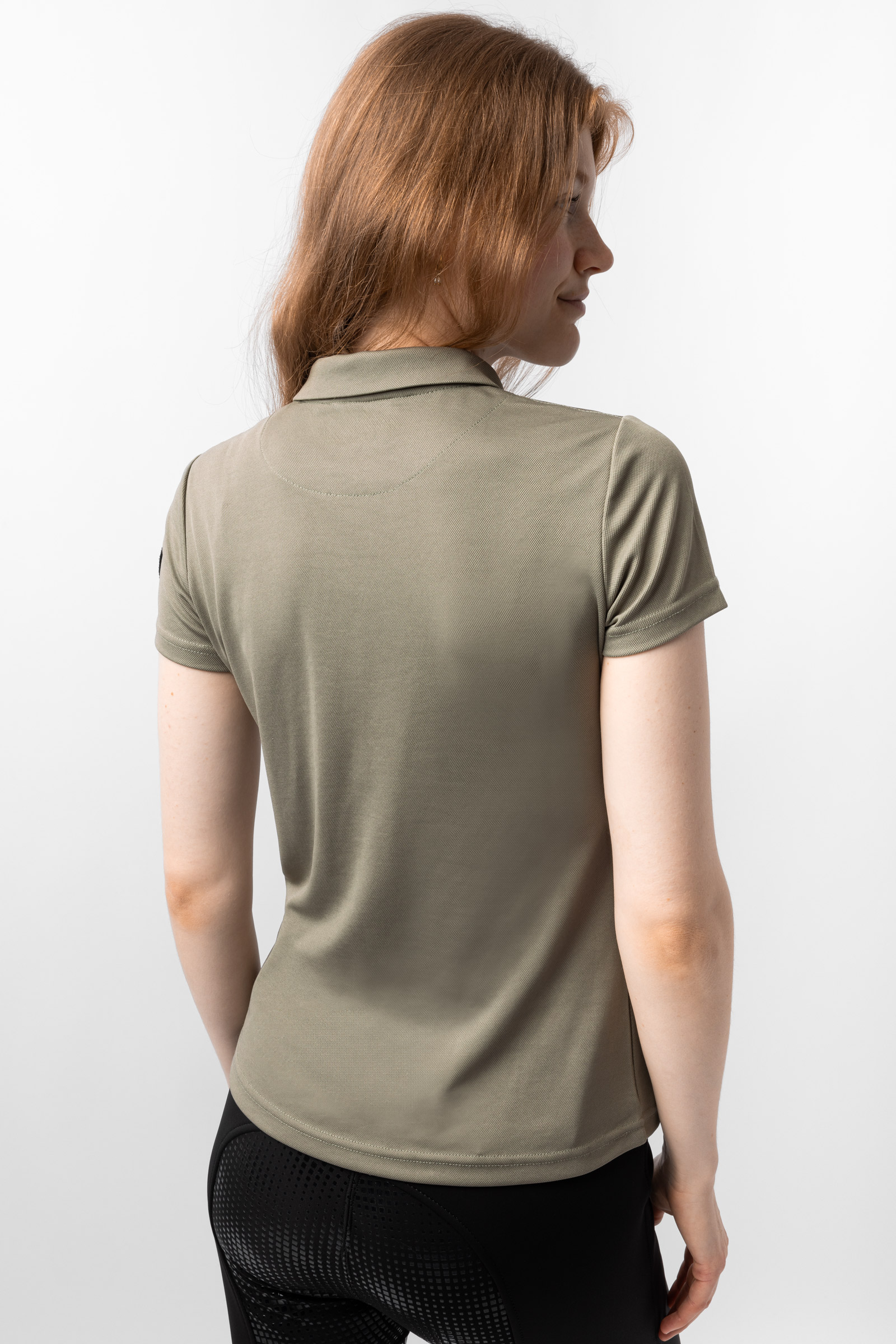 Horze Denise Camicia polo funzionale a maniche corte da donna