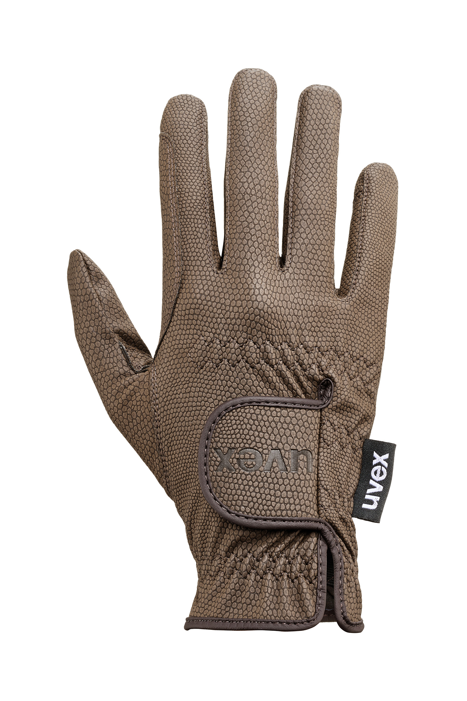 Brown Guanti da equitazione Uvex sportstyle