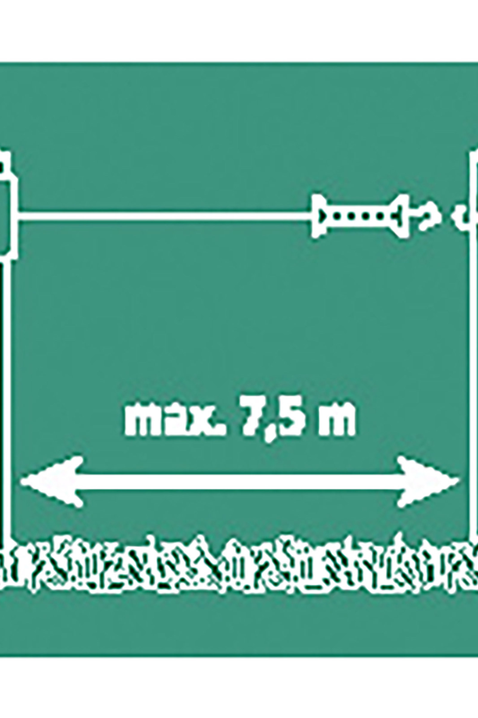 Farm Patrol Flexigate - sistema di cancelli con fune, max. 7,5 mt