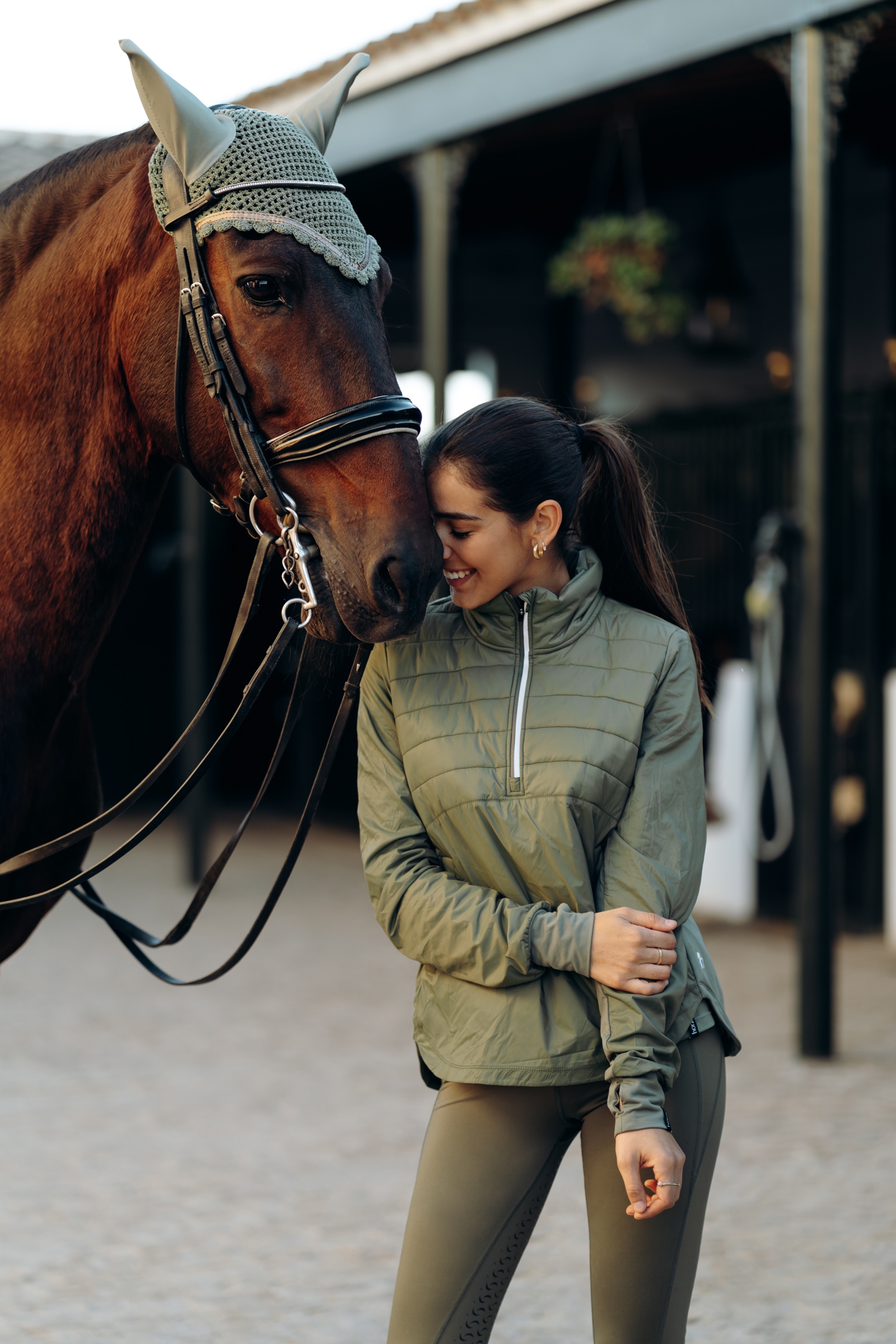 Anorak ibrido Horze Annika, donna