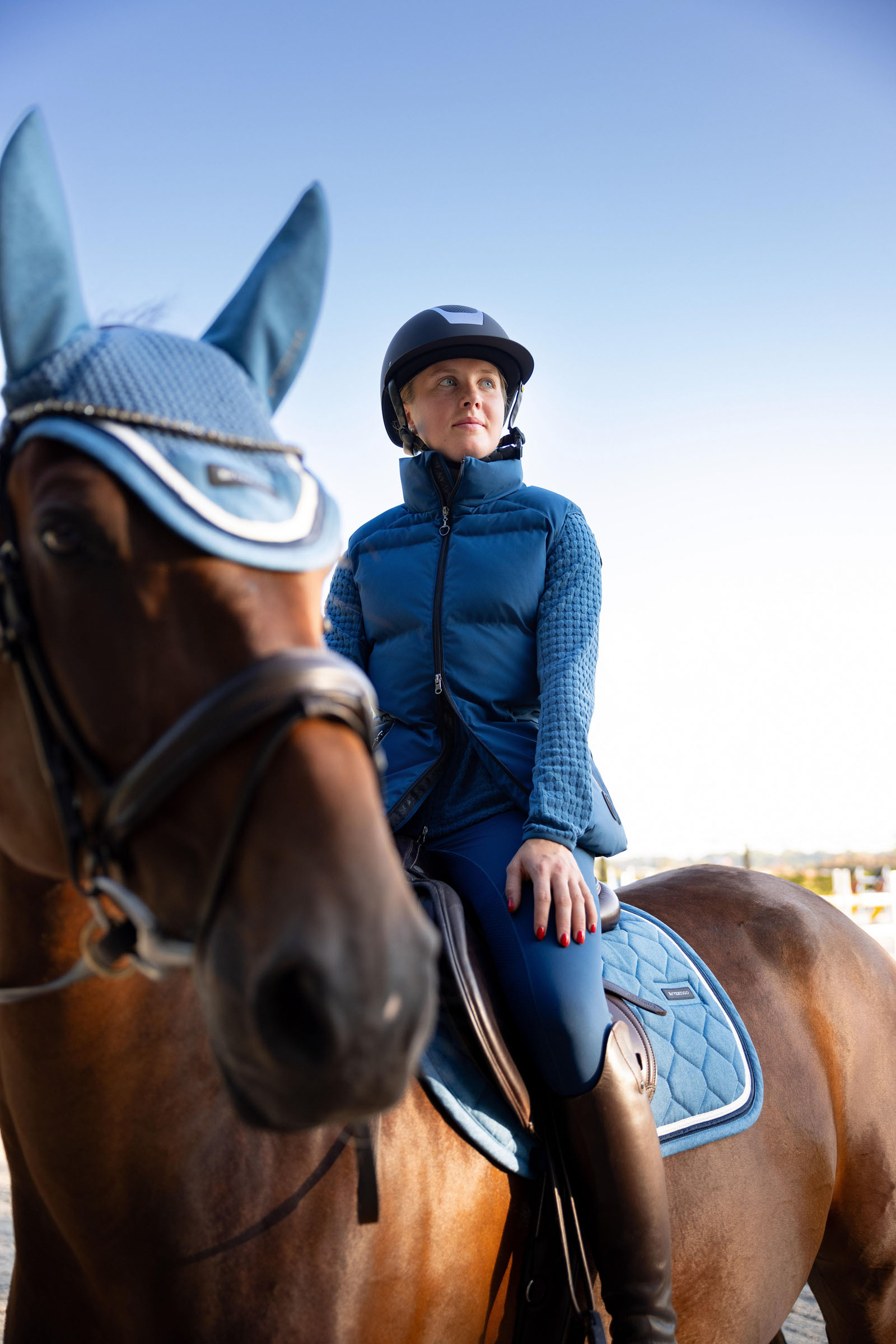 Horze Oona Gilet da equitazione imbottito 