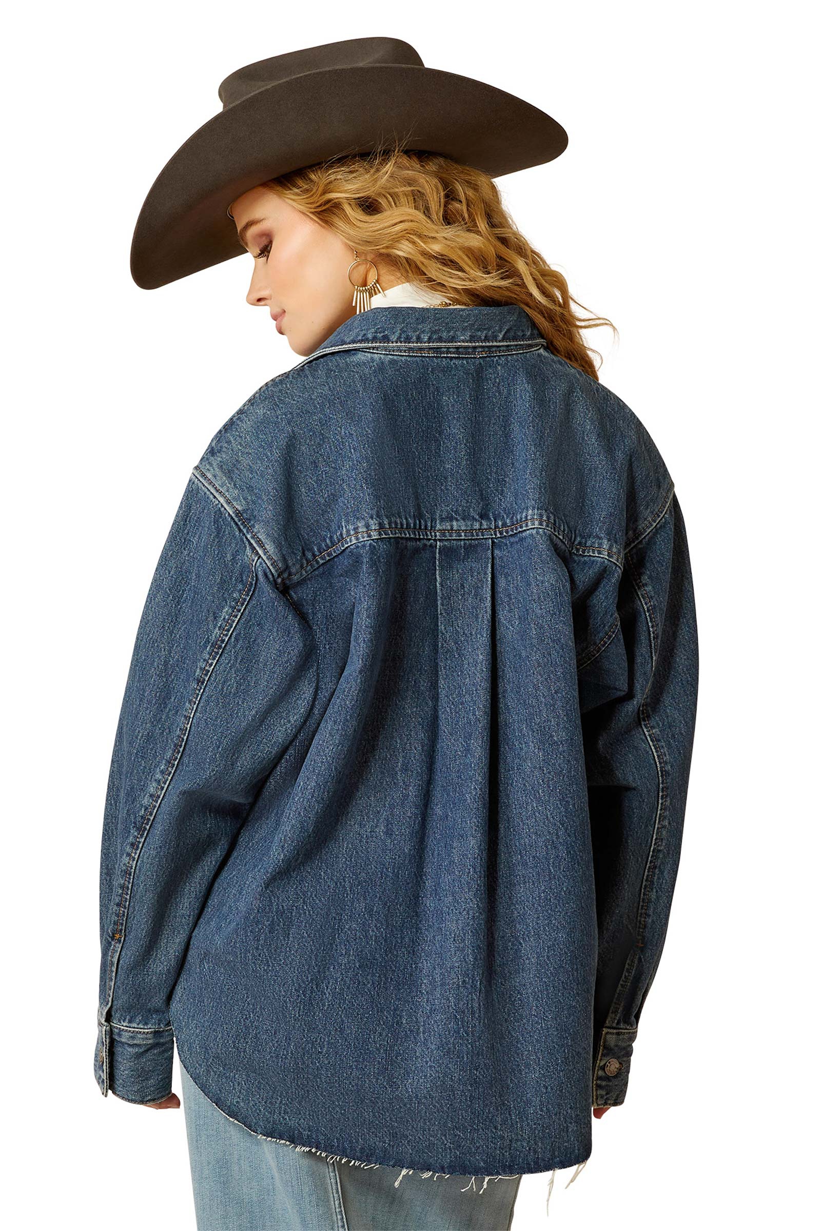 Ariat Denim Camicia Giacca