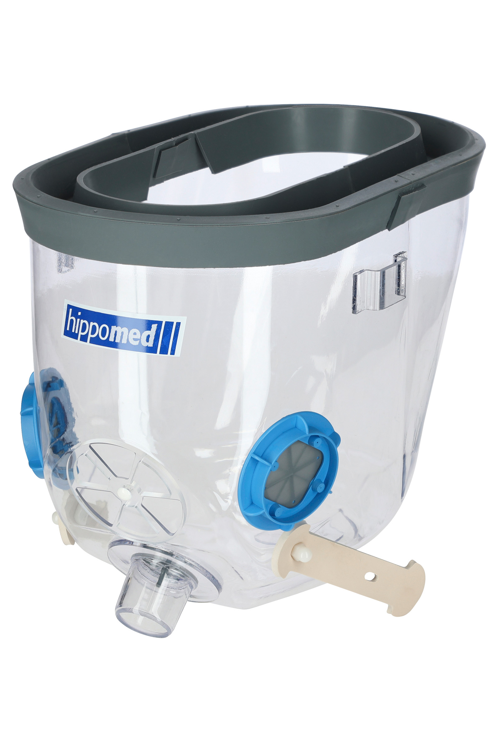 Hippomed Maschera per inalazione incl. Accessori per AirOne Flex, cavallo da lavoro