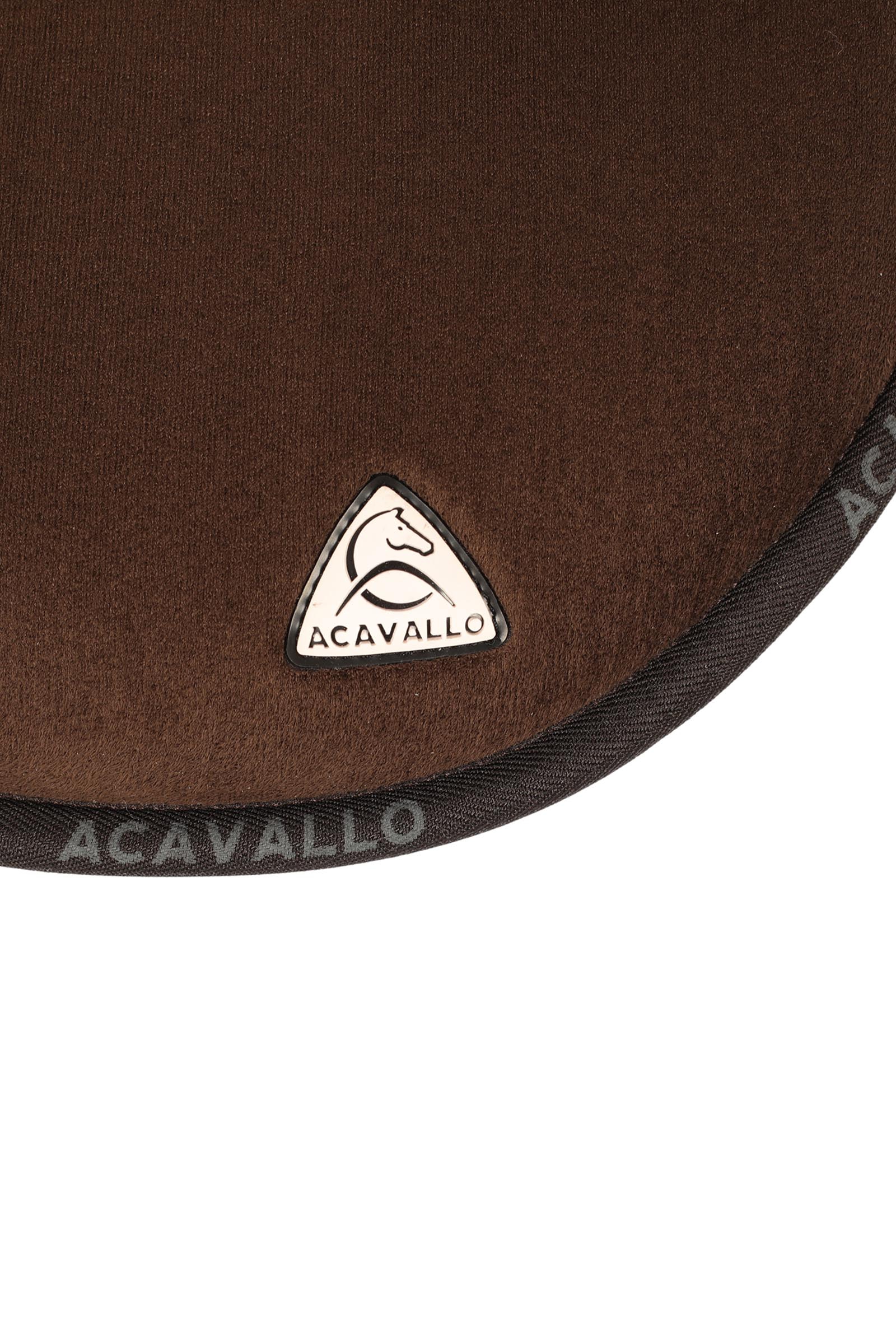 Acavallo mezzo sottosella Classic in memory foam scamosciato con rialzo posteriore  