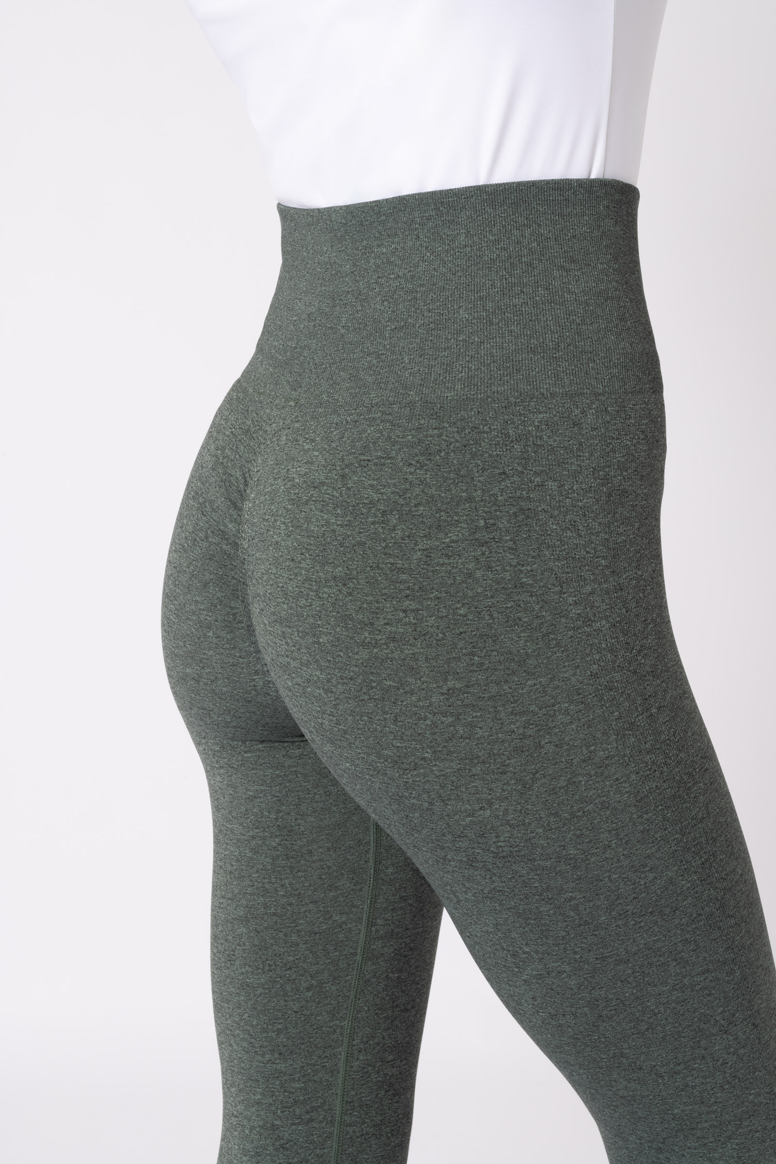 Horze Nessa Leggins da equitazione senza cuciture con finitura scrunch