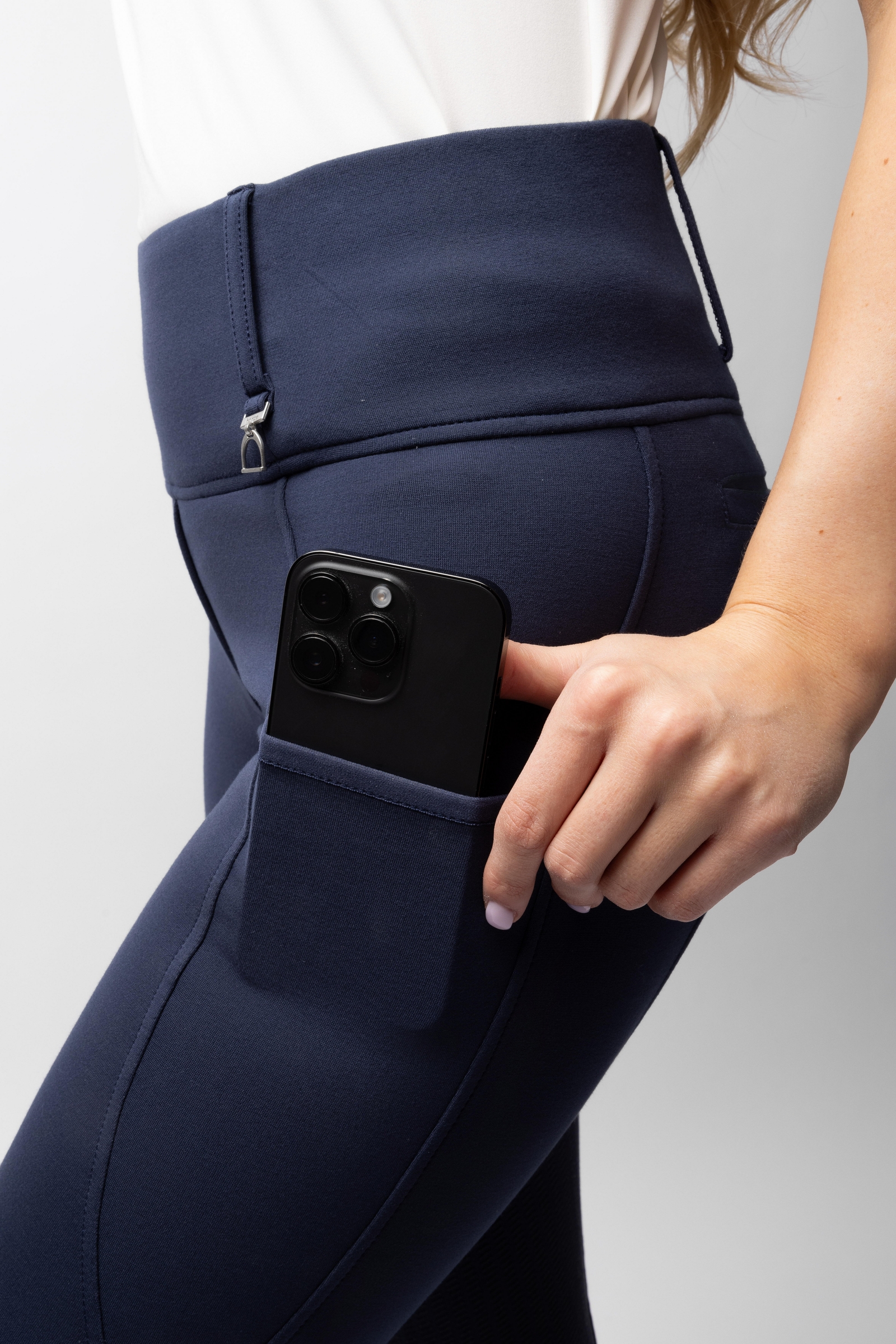 Horze Mira leggins da equitazione con full seat da donna  