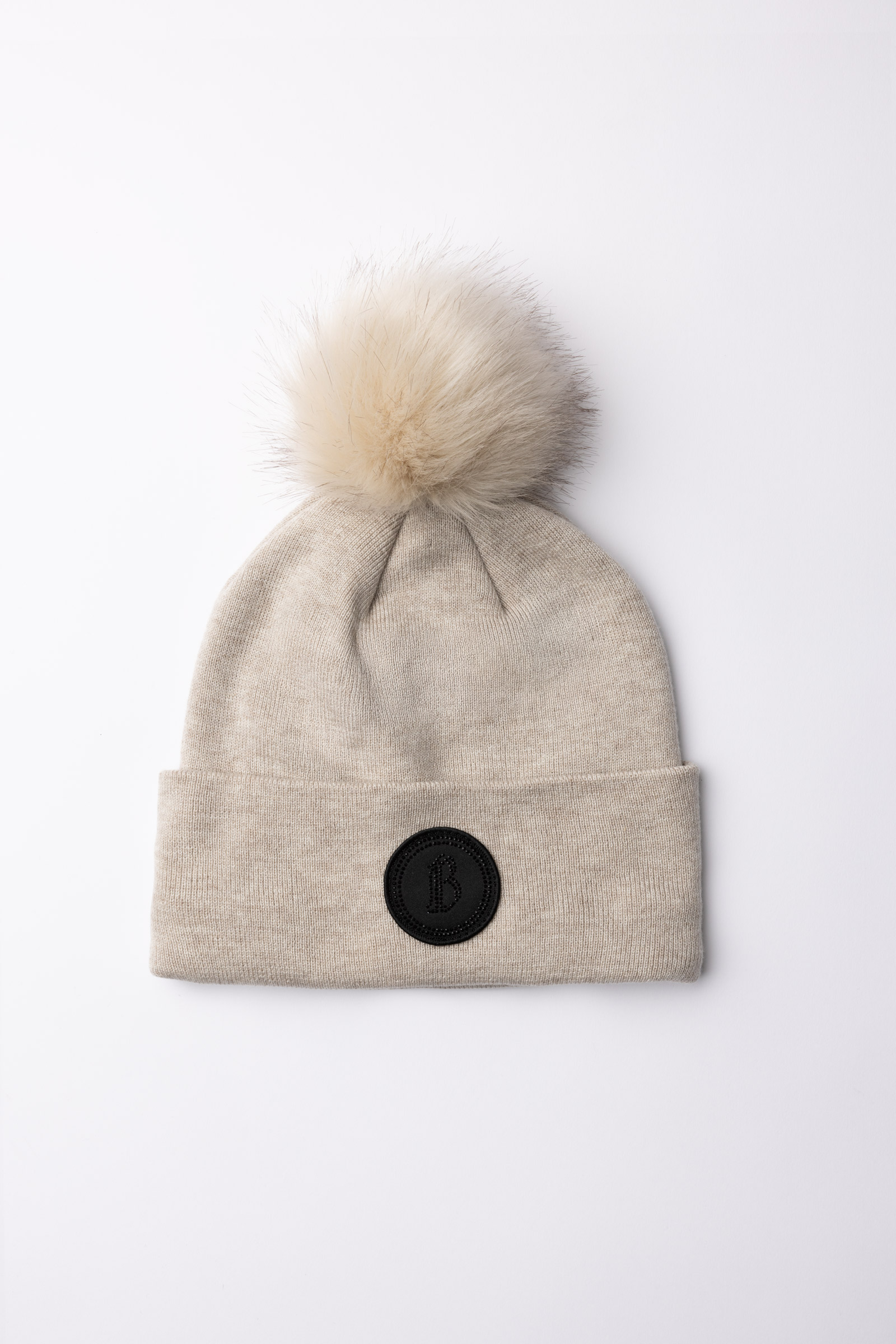 B Vertigo Sydney Cappello lavorato a maglia con pompon rimovibile