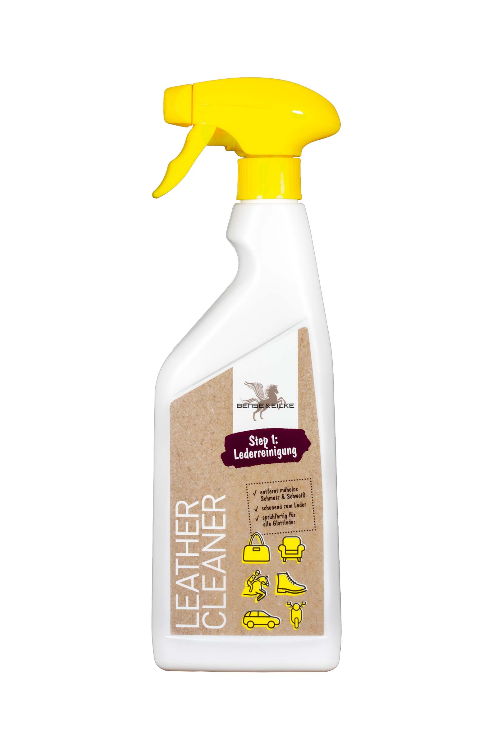 Bense & Eicke Leather Cleaner Step 1, Pulizia (500 ml)