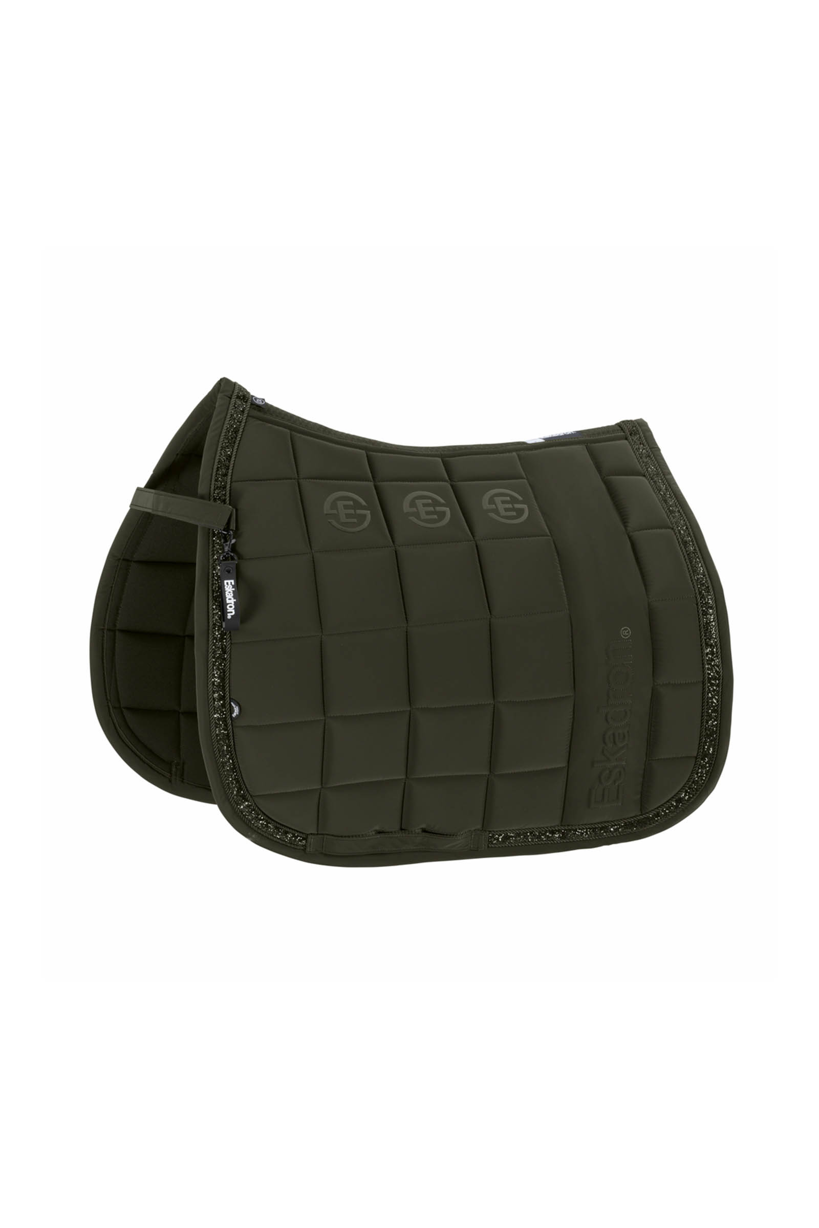 Olive Eskadron Dynamics AW25 sottosella da dressage Big Square Jewel