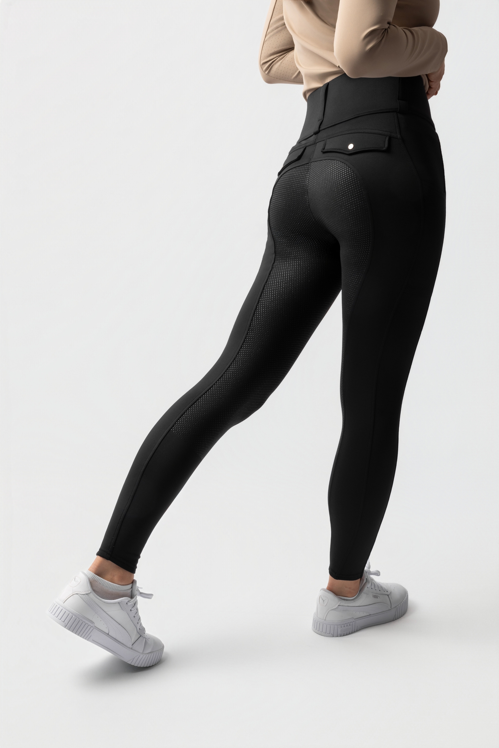 Horze Anya Thermotights Ibridi con Fullgrip