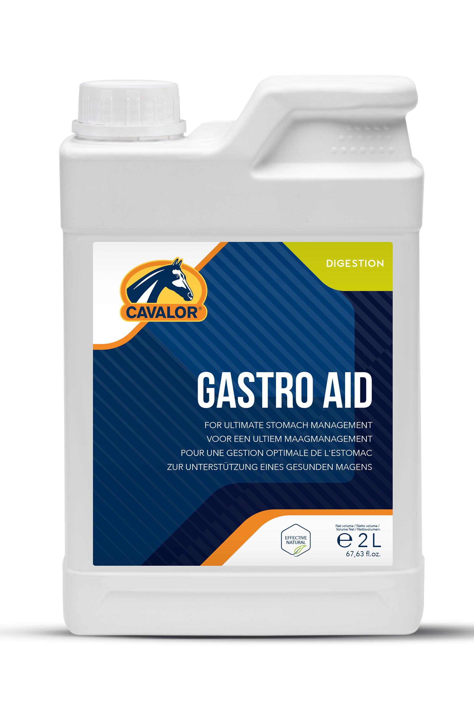 Cavalor Gastro Aid Liquido, Integratore per la digestione, 2 l