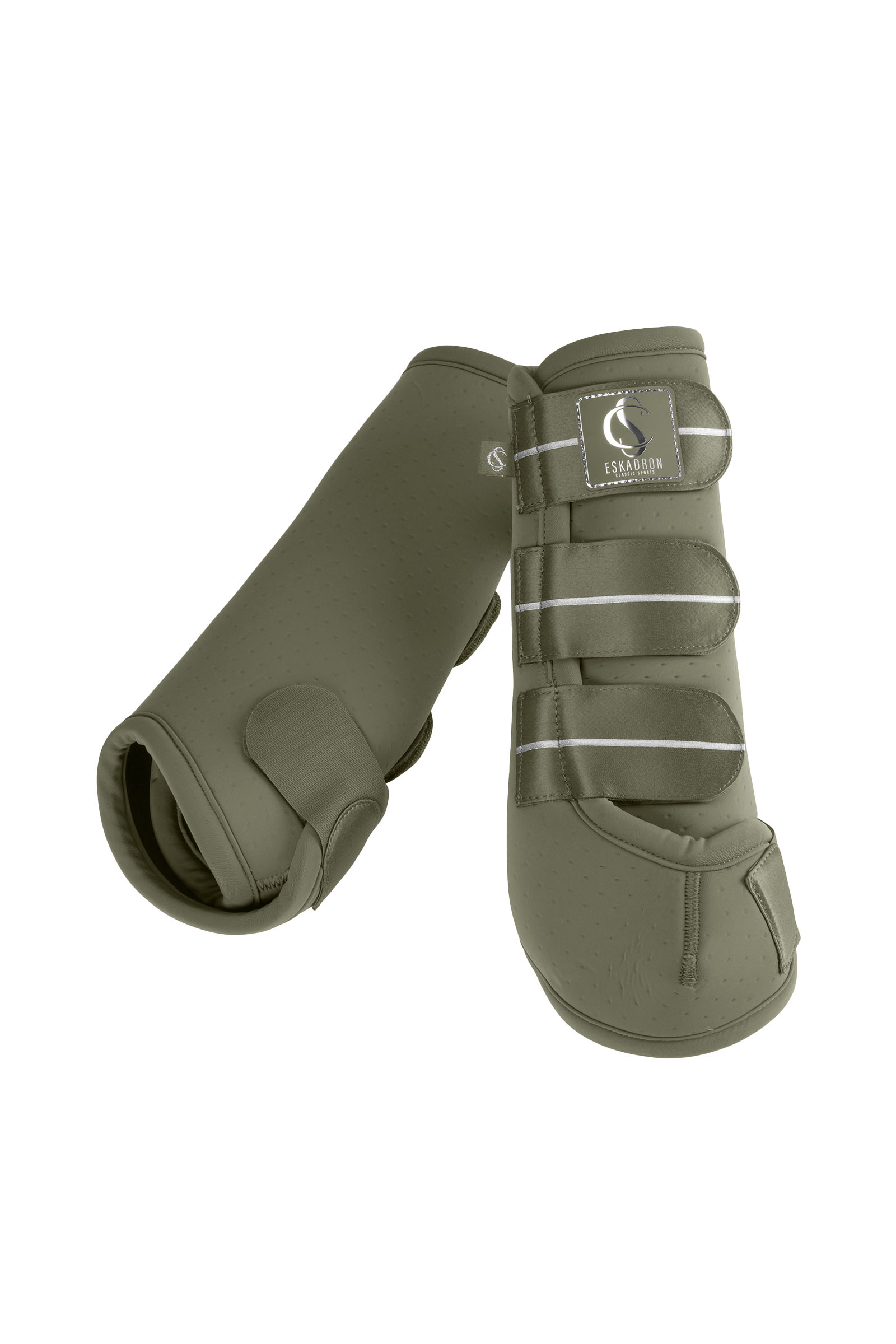 dusty olive Eskadron Classic Sports SS25 Pro Dressage paratendini, anteriori