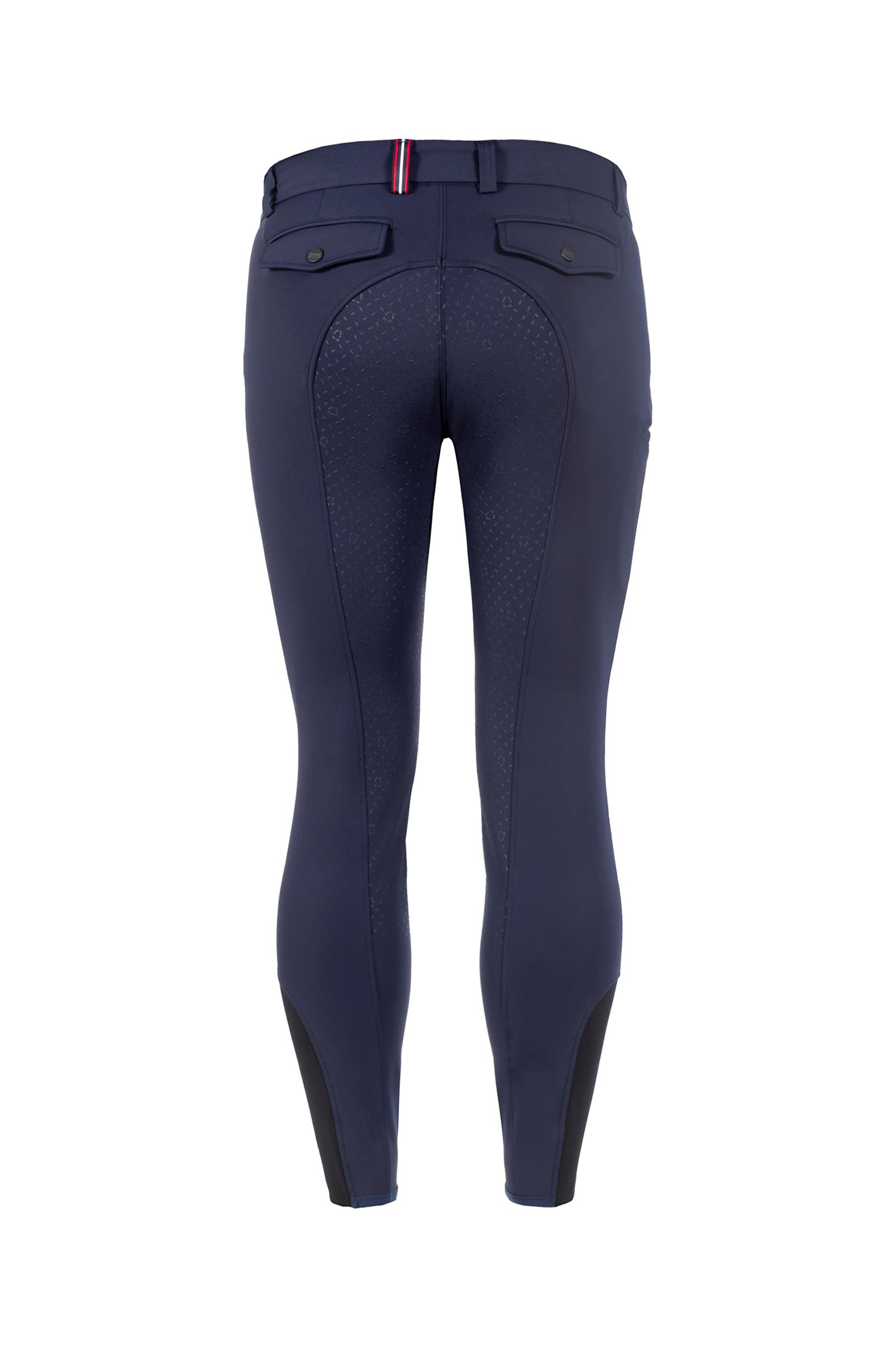 Dark Blue Cavallo Caingrip Mobile Pantaloni da equitazione uomo con grip integrale in silicone