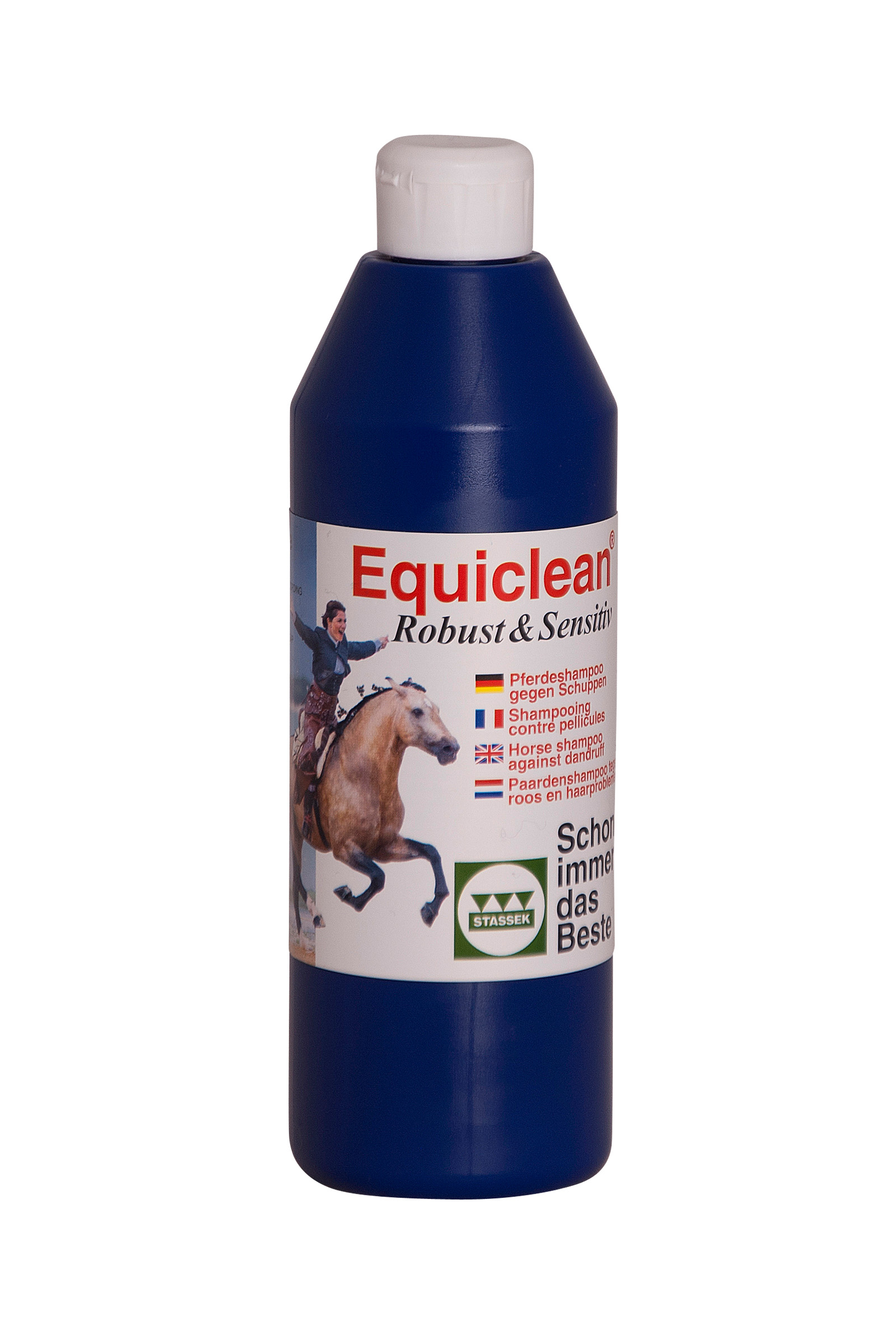 Stassek Equiclean Robusto shampoo per esterni, 500 ml