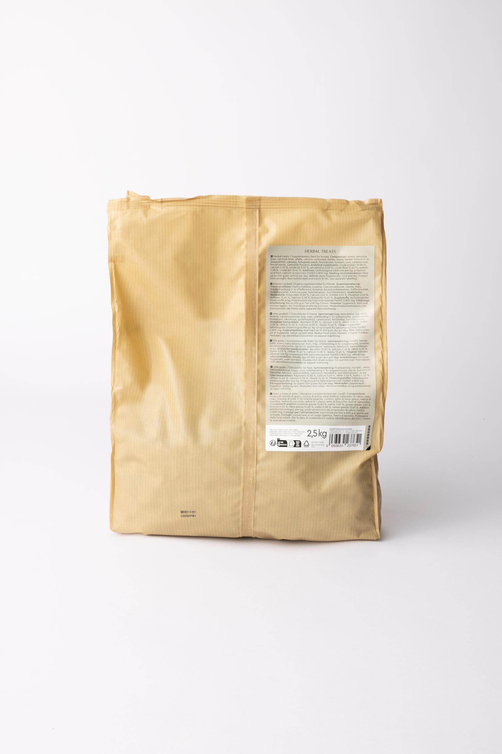 Horze Biscotti  alle erbe, Dolcetti 2,5 kg