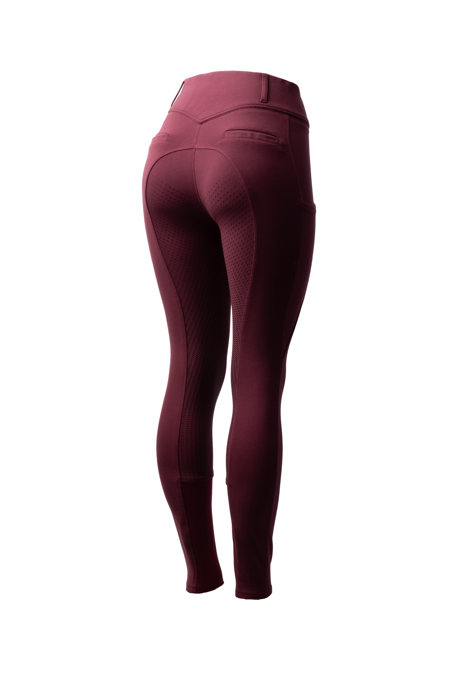 Horze Mira Pantaloni da equitazione a vita alta con full seat in silicone da donna
