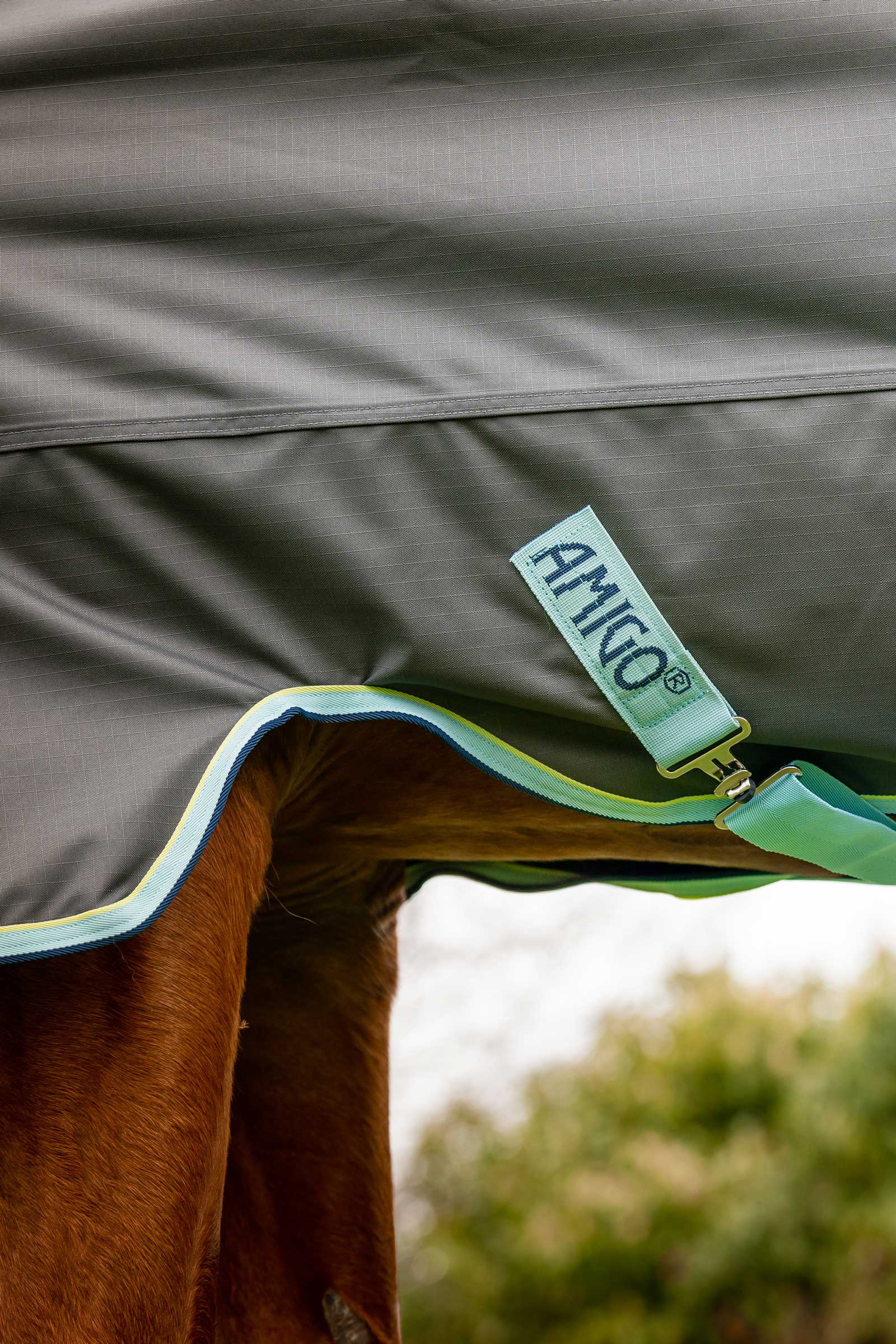 Horseware Amigo Hero Ripstop Plus coperta da turnout con collo staccabile, 200g