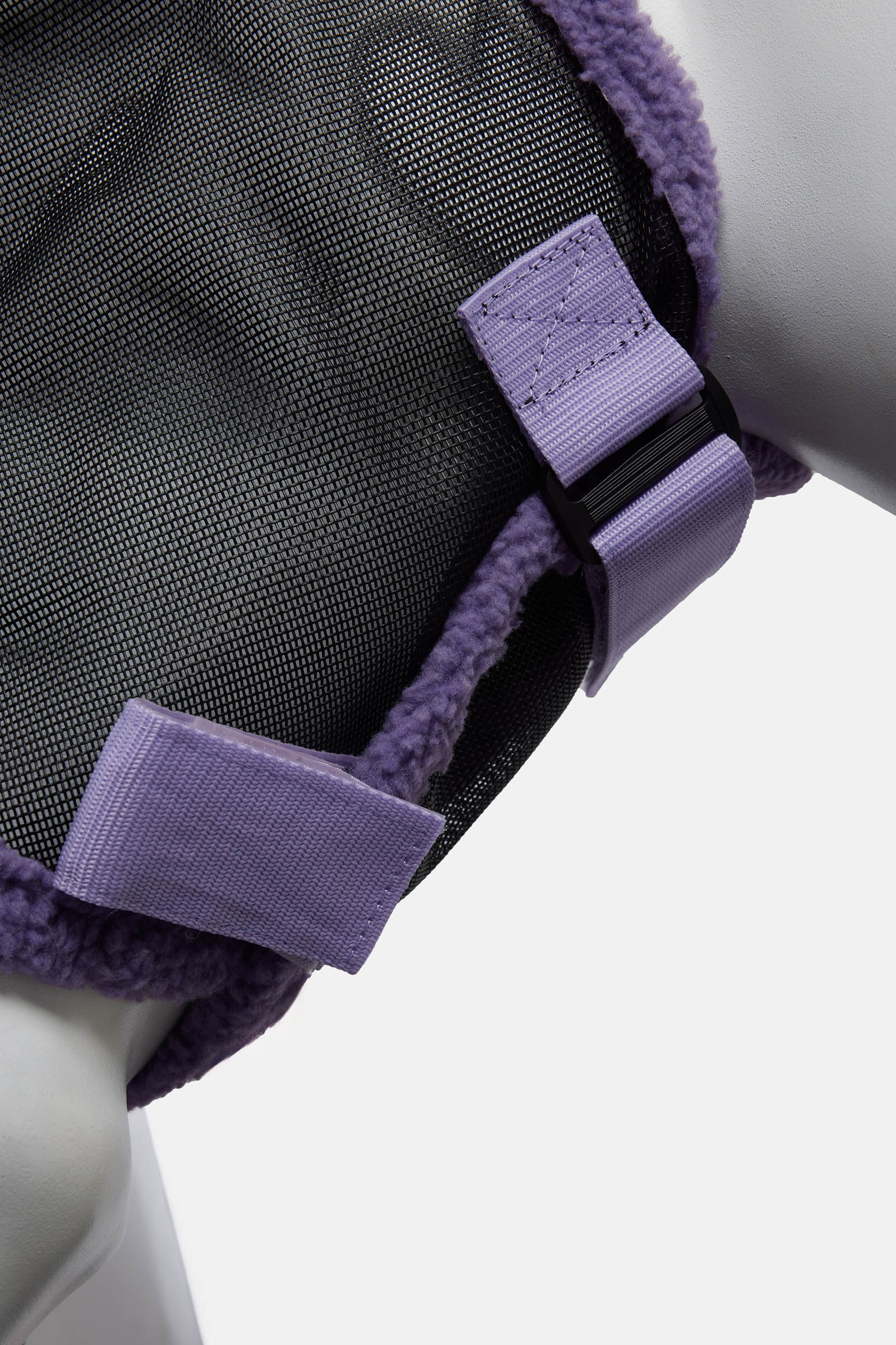 Horze Maschera antimosche con bordo metallizato