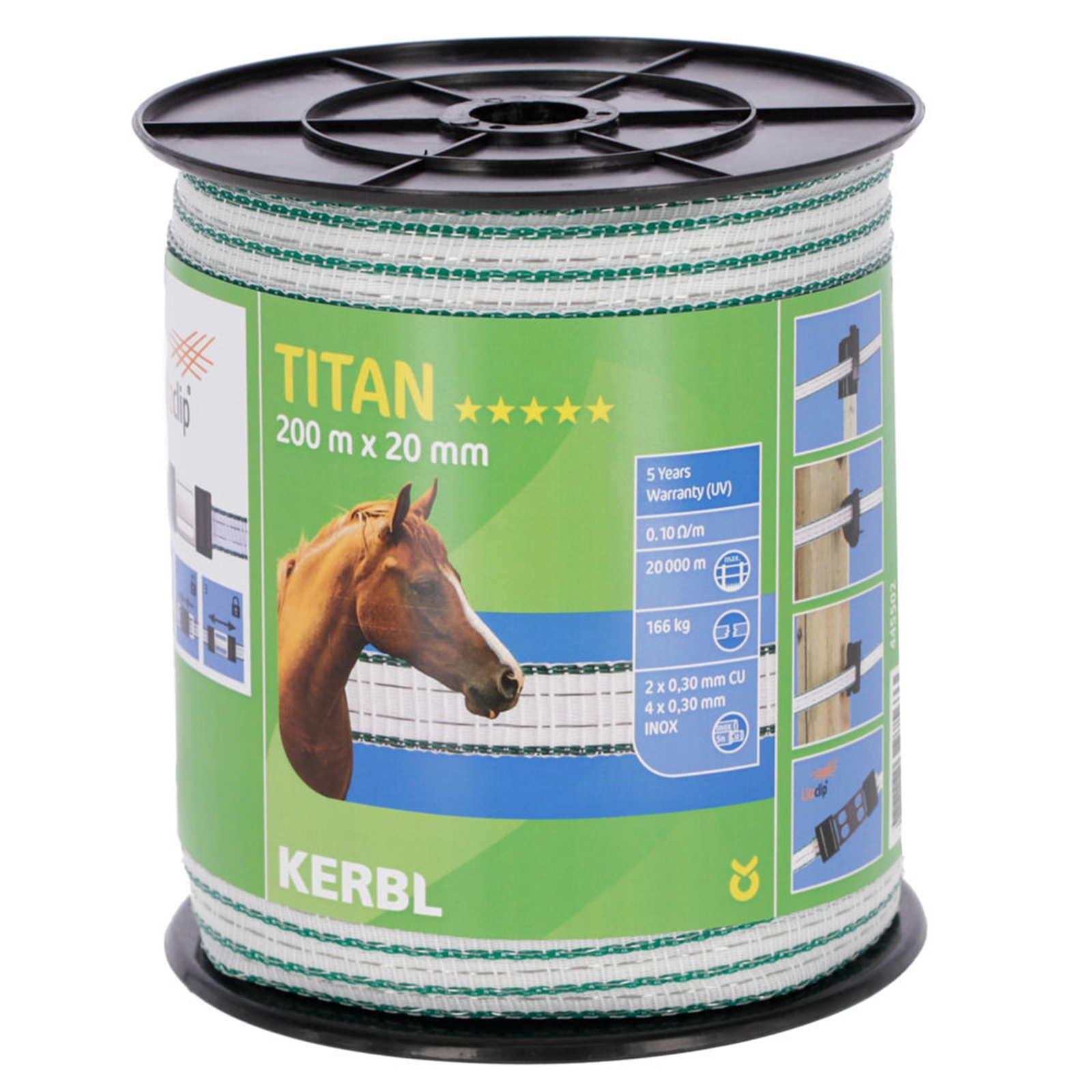 Nastro per scherma Kerbl Farm Patrol Titan 20mm