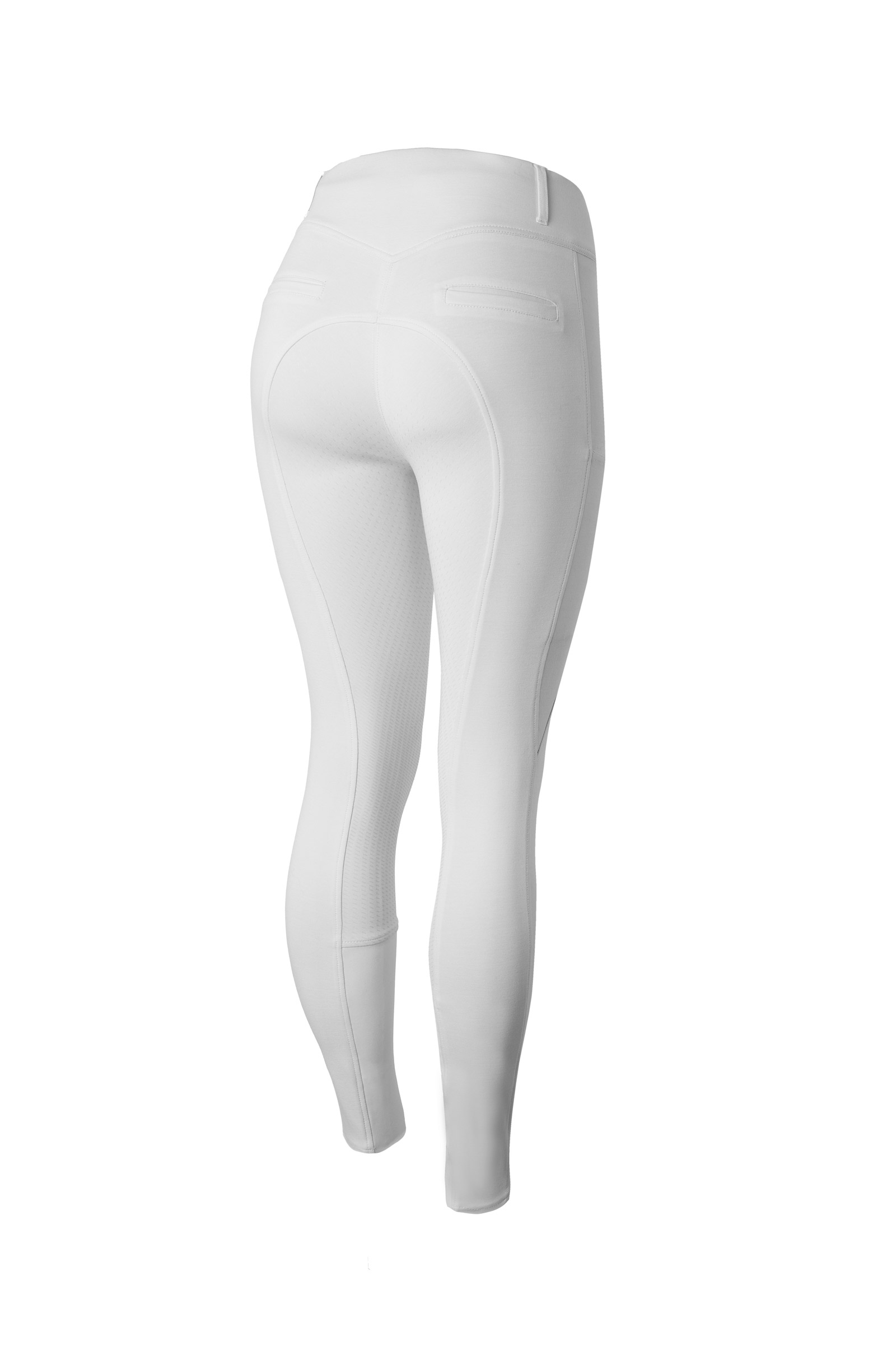 White Horze Mira Pantaloni da equitazione a vita alta con full seat in silicone da donna