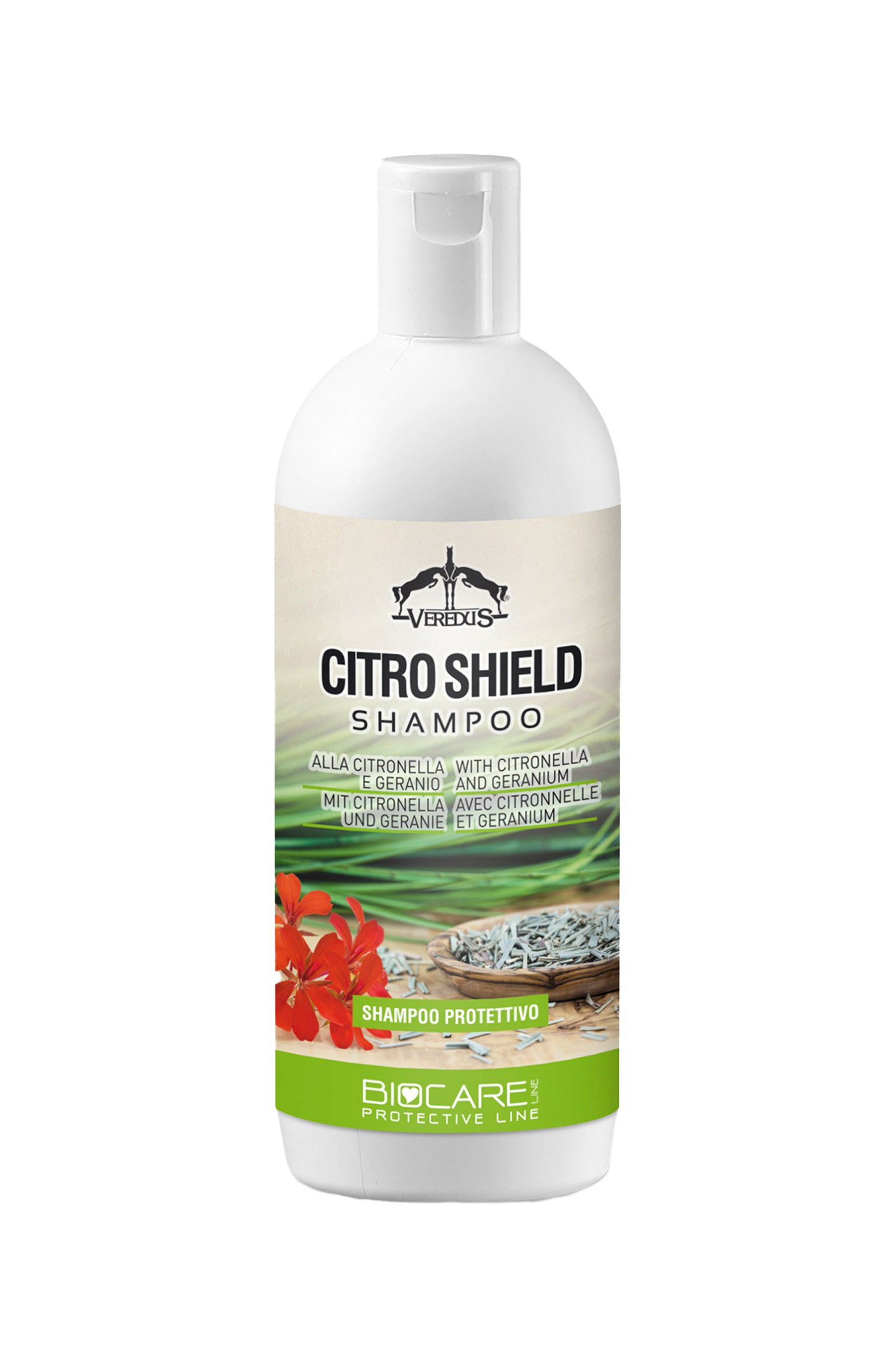 Veredus Citro Shield shampoo repellente per insetti, 500 ml  