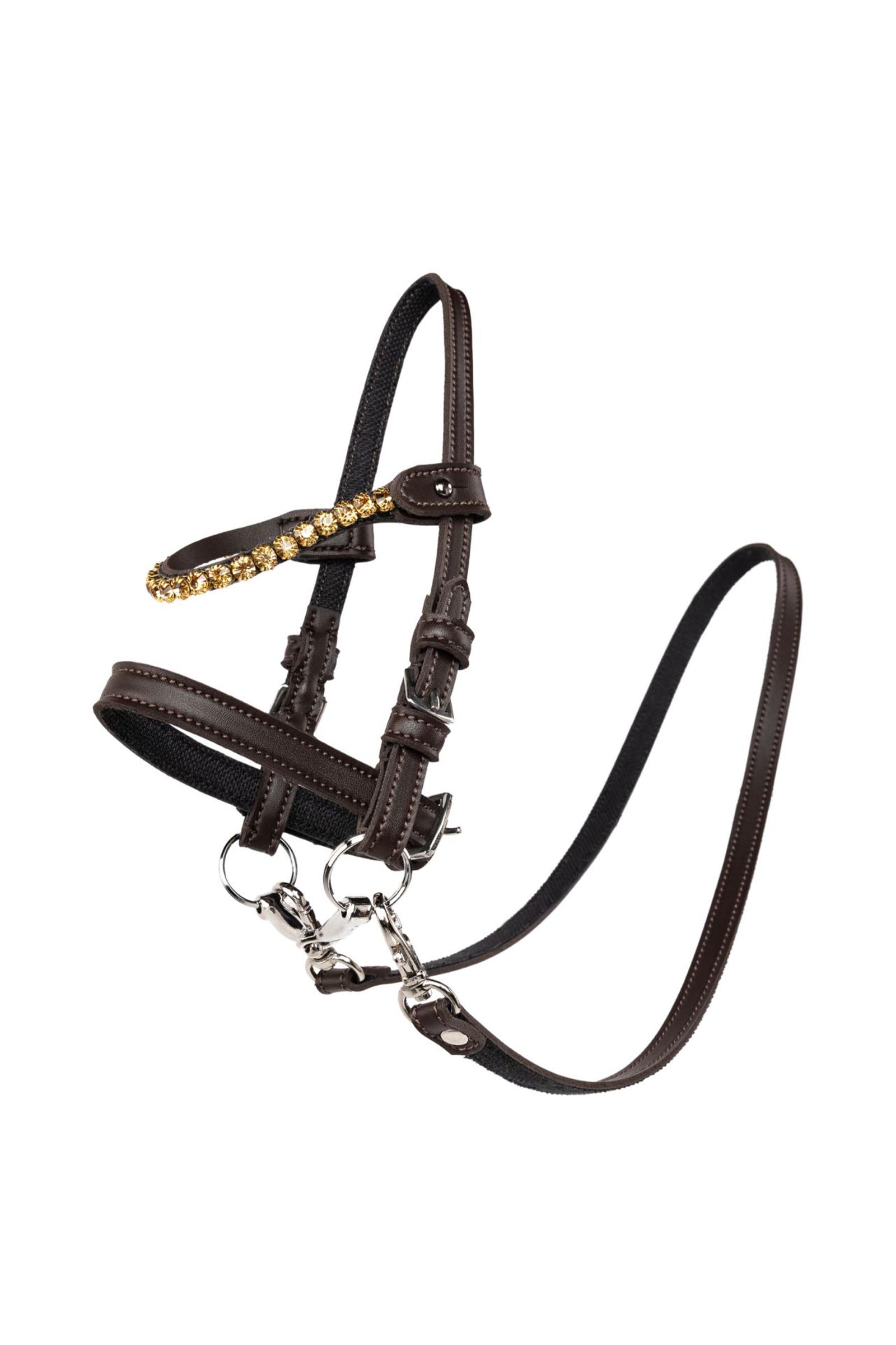 My Hobby Horse testiera in pelle con pietre