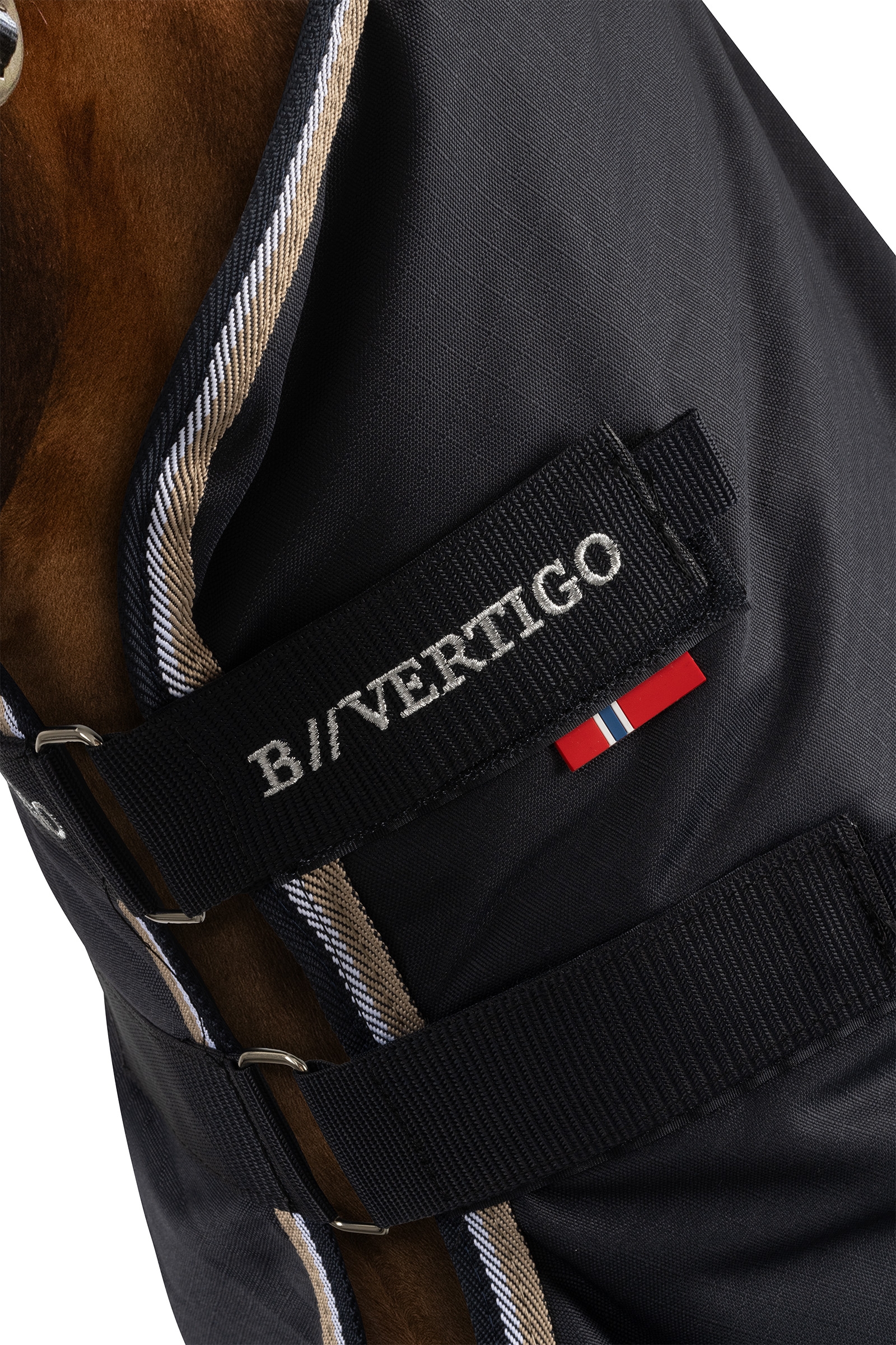B Coperta da equitazione Vertigo Vancouver con collo staccabile, 200 g