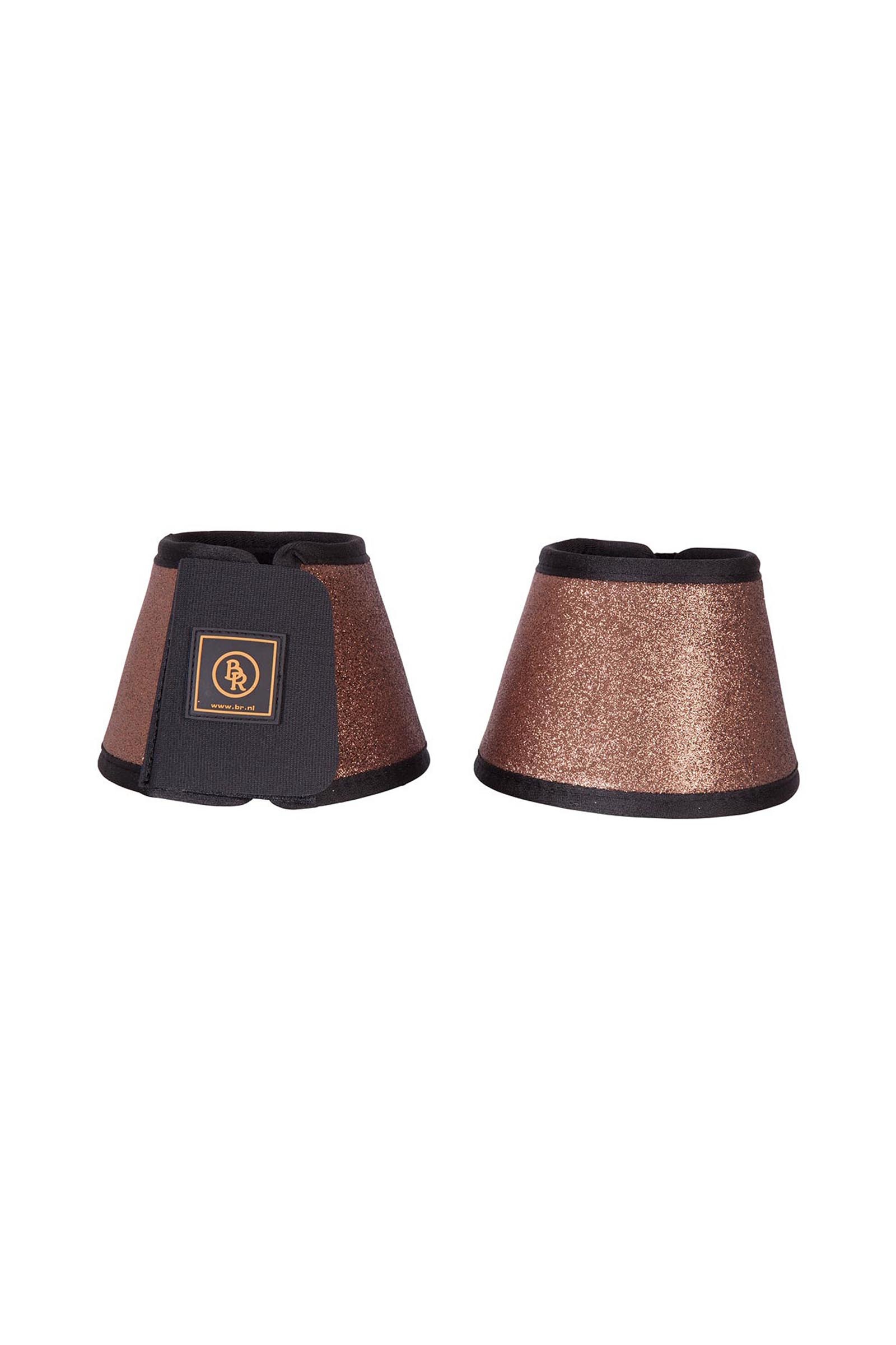 Bronze BR stivaletti campanati glitter