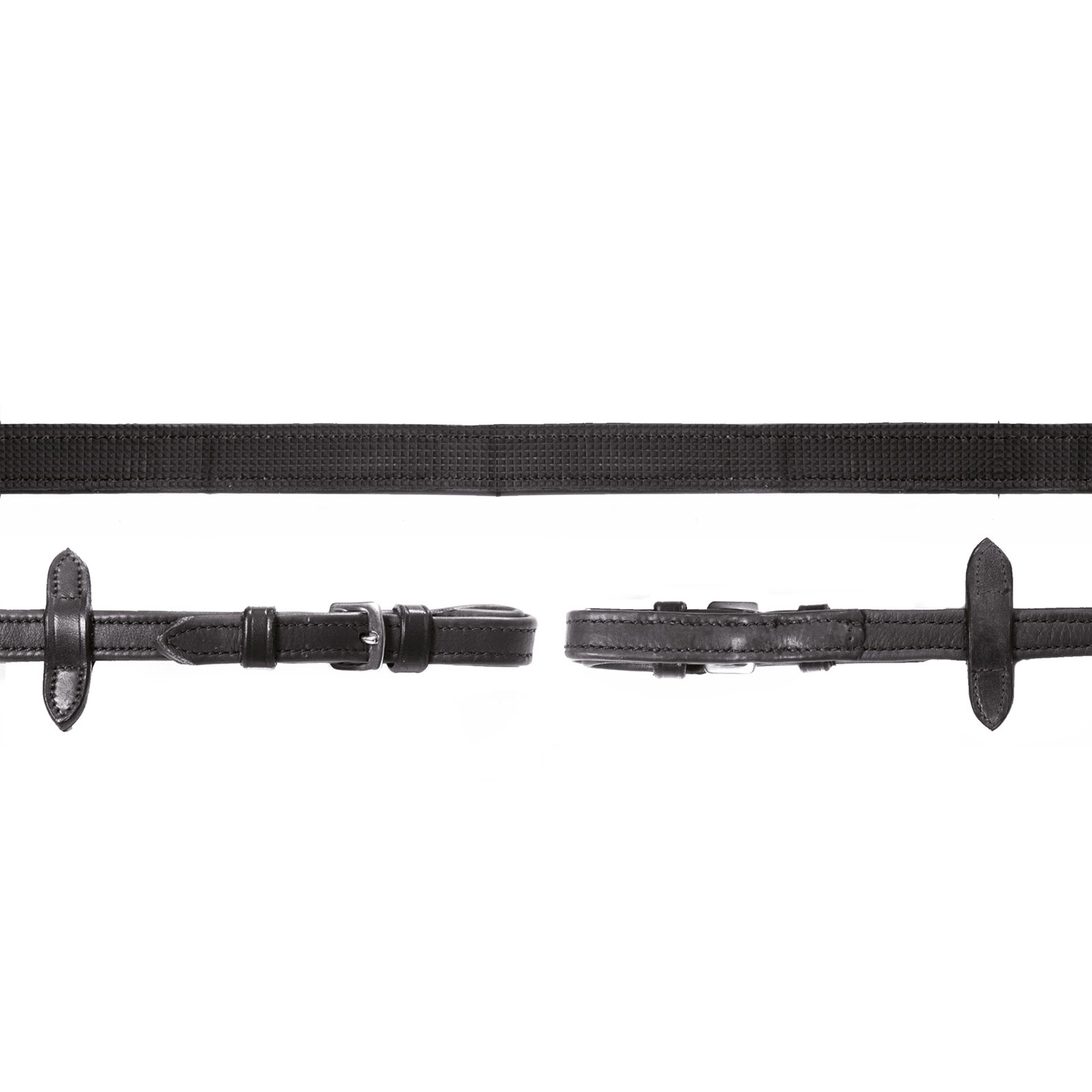 Redini Schockemöhle Sports Durasoft Grip, redini in pelle, nylon, gommate