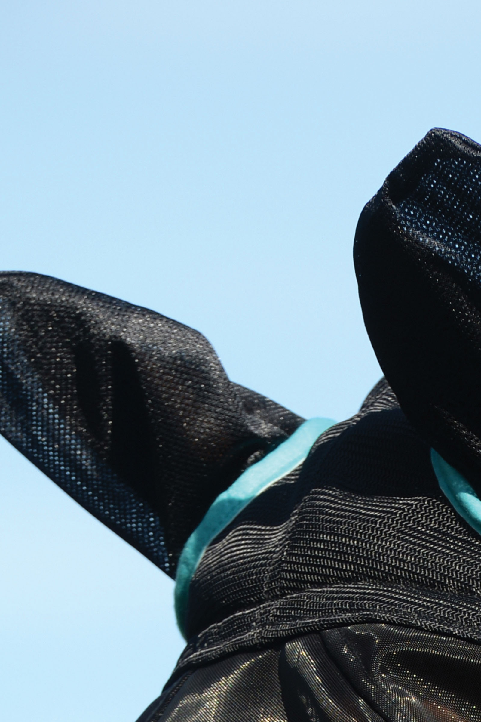 Weatherbeeta Comfitec Deluxe maschera in mesh fine con orecchie