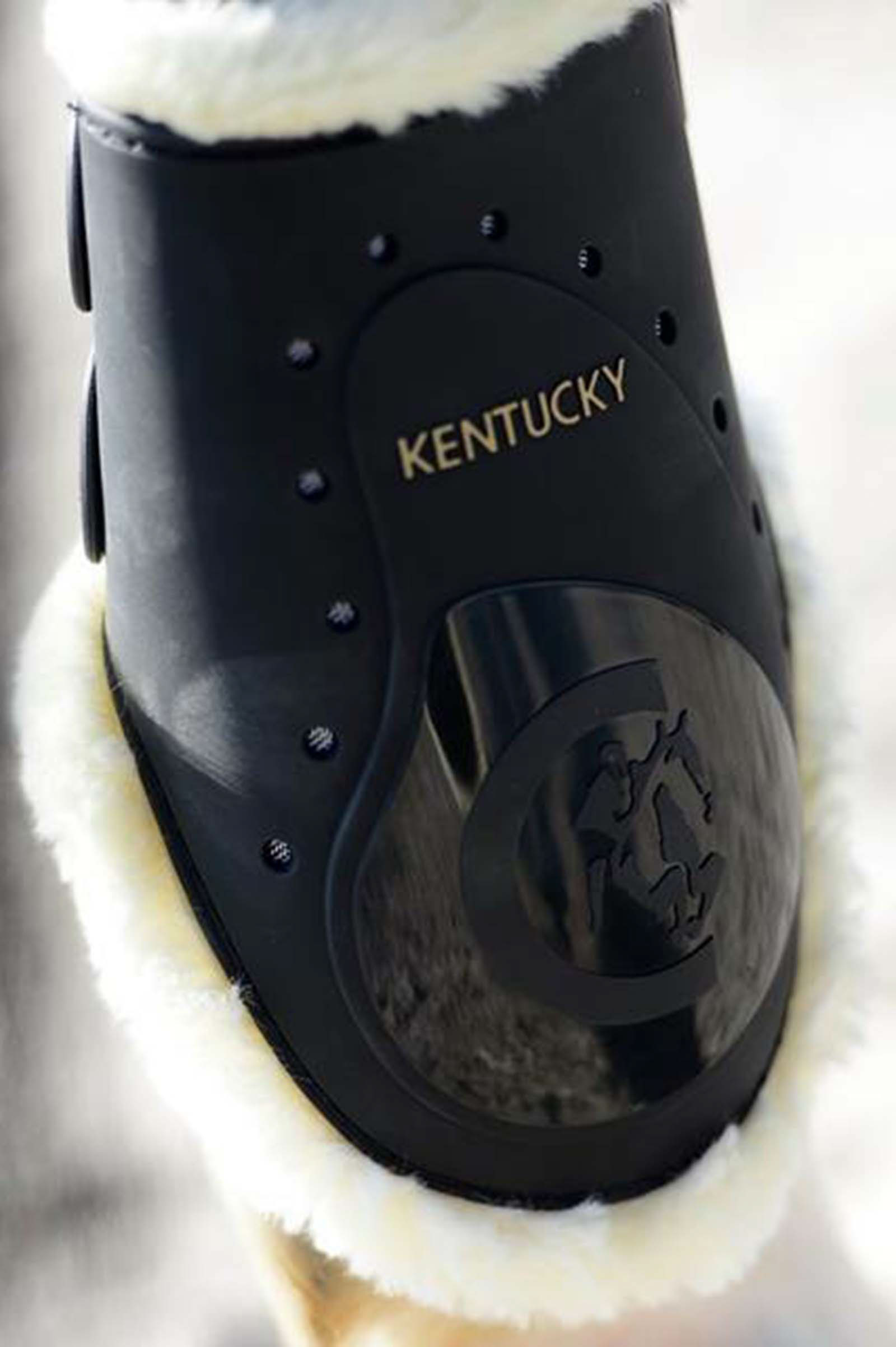 Paranocche in pelle di pecora Kentucky Horsewear elasticizzati