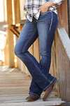 Ariat Rosa Perfect Rise jeans bootcut da donna