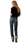 Ariat R.E.A.L. Mid Rise Stretch Ivy Stackable Straight Leg Jeans donna stretch a gamba dritta a vita media