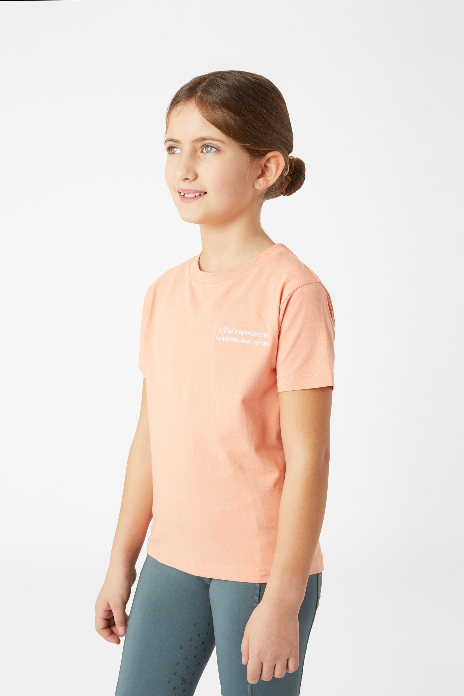 Horze Calina T-shirt con ricamo per bambini