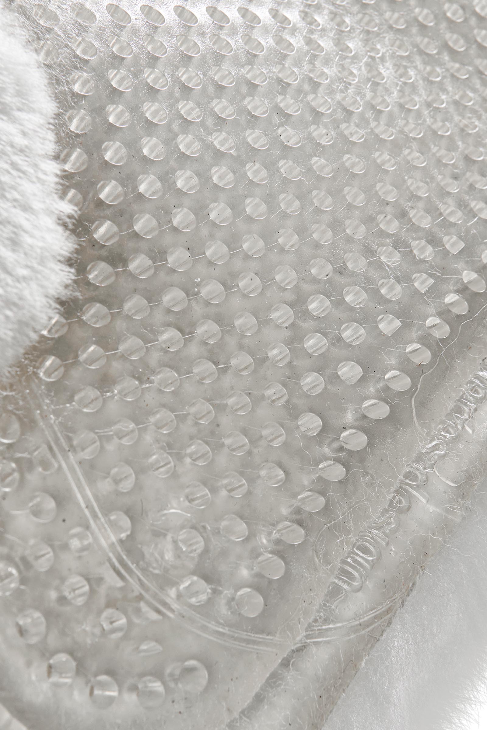 Acavallo Tappetino in gel antiscivolo Classic con schaffell piatto