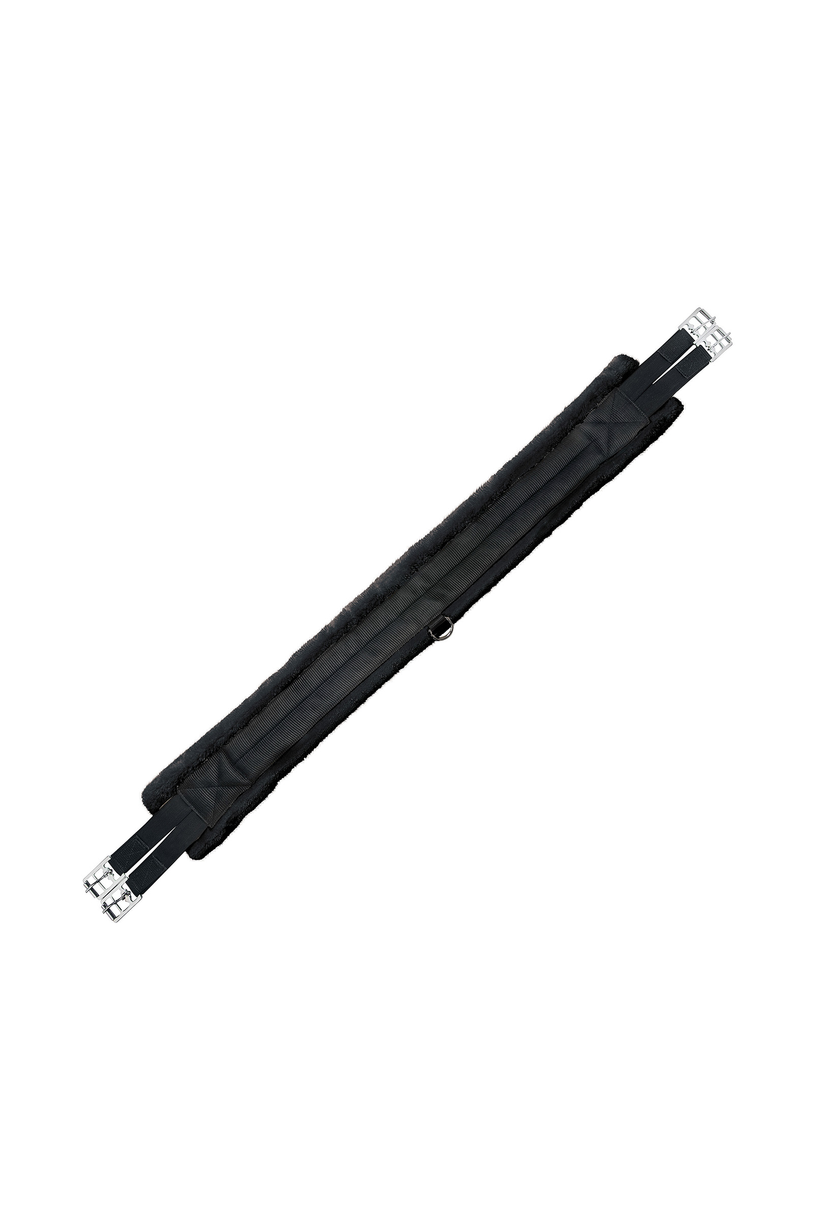 USG Sottopancia lungo in nylon con imbottitura in pelliccia ecologica