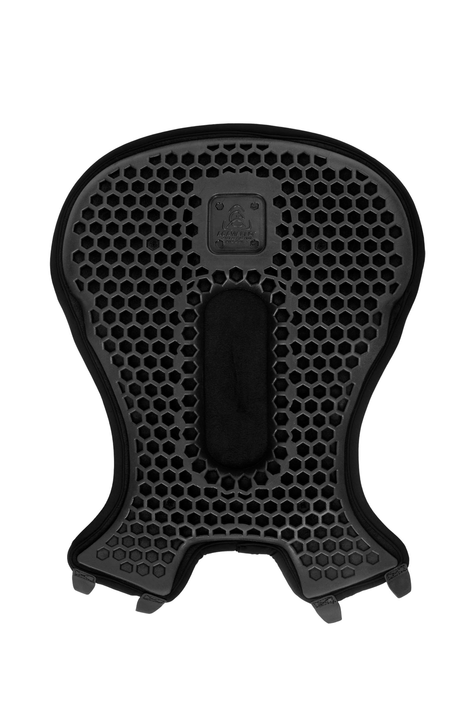 Black Acavallo coprisedile Ortho pube western Hexa gel esterno Dri-Lex, 20 mm  