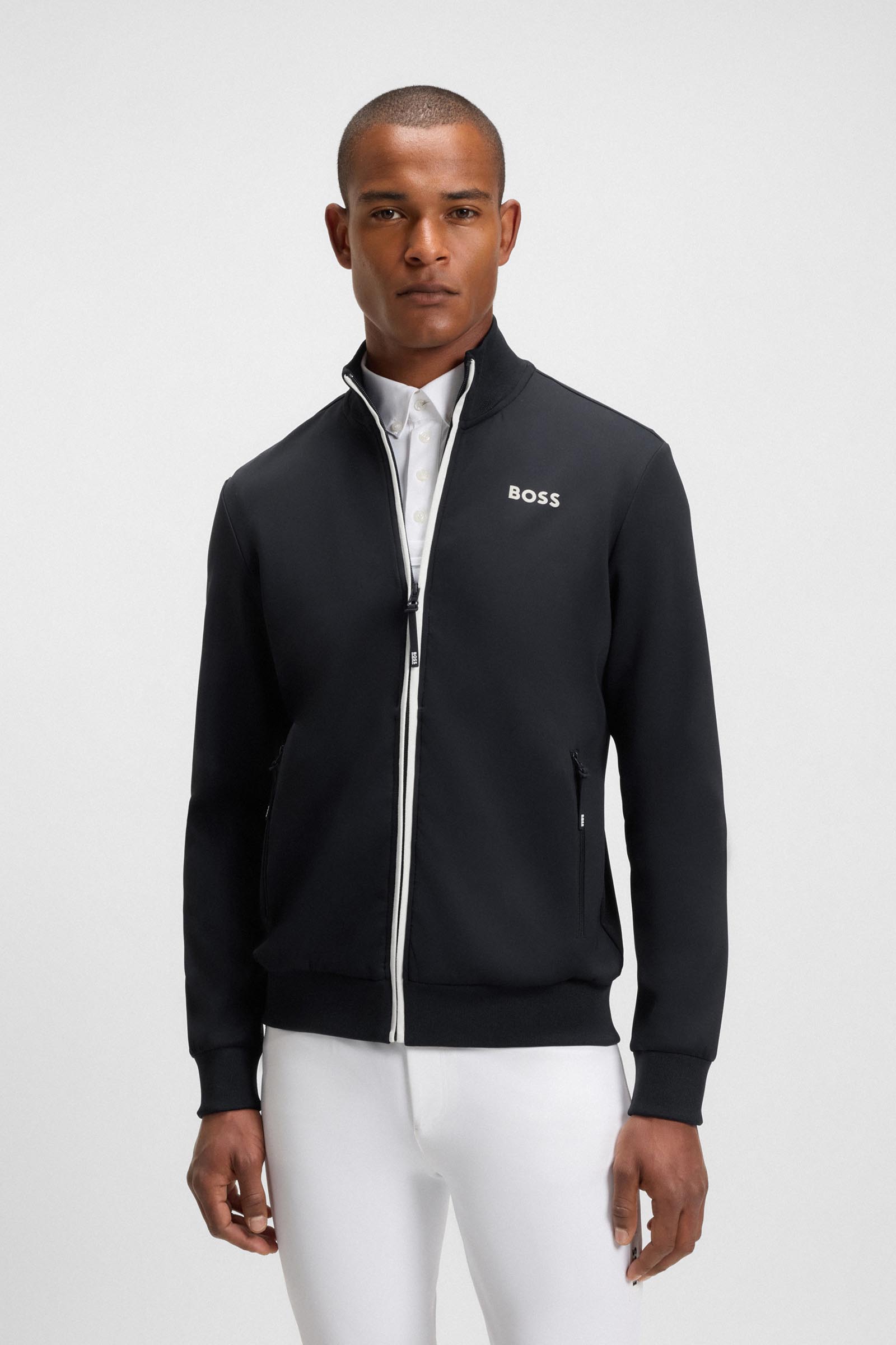 Boss Sammy cardigan funzionale uomo